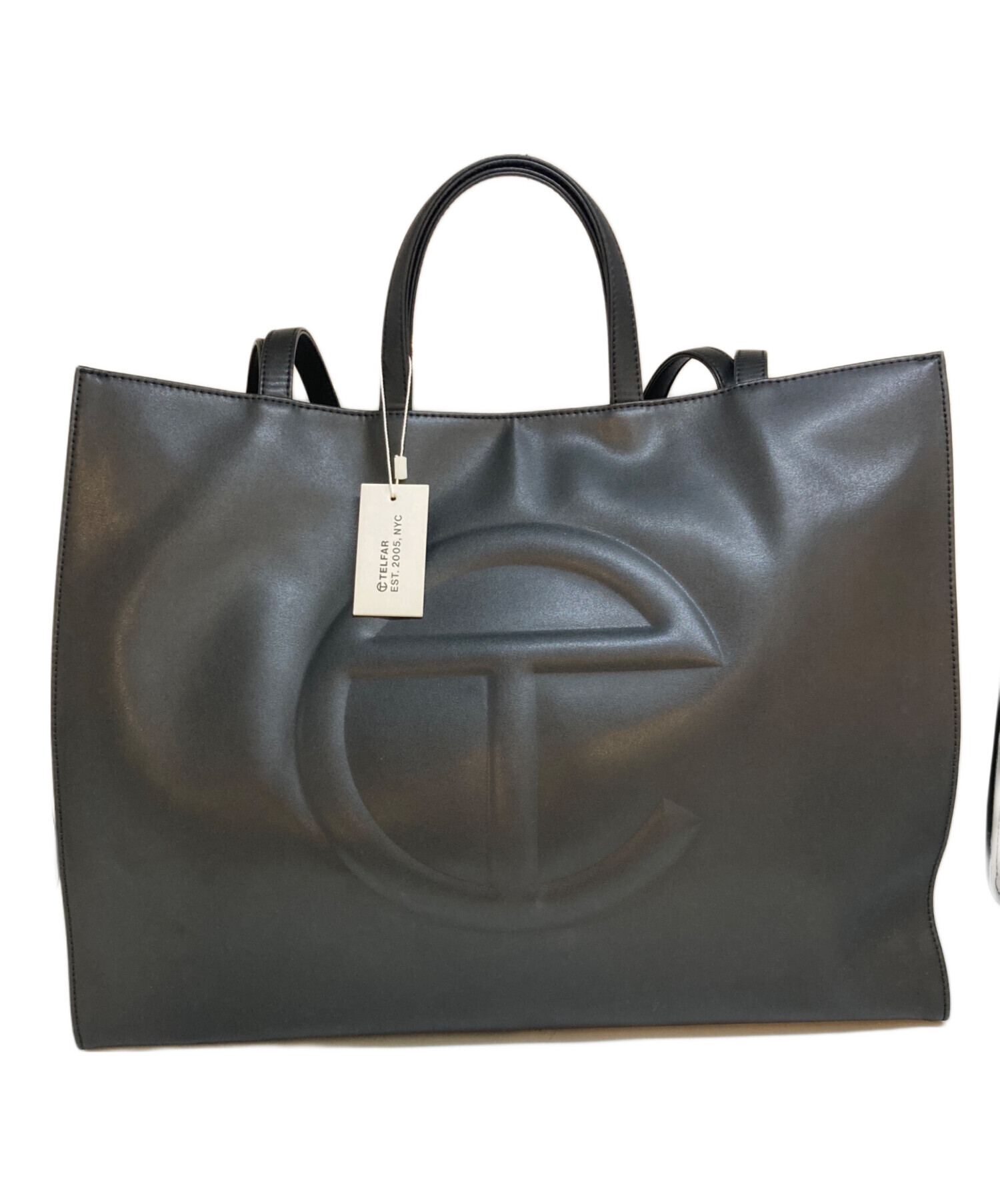 テルファー 黒 バッグ 即お届け Telfar テルファー ミディアム 