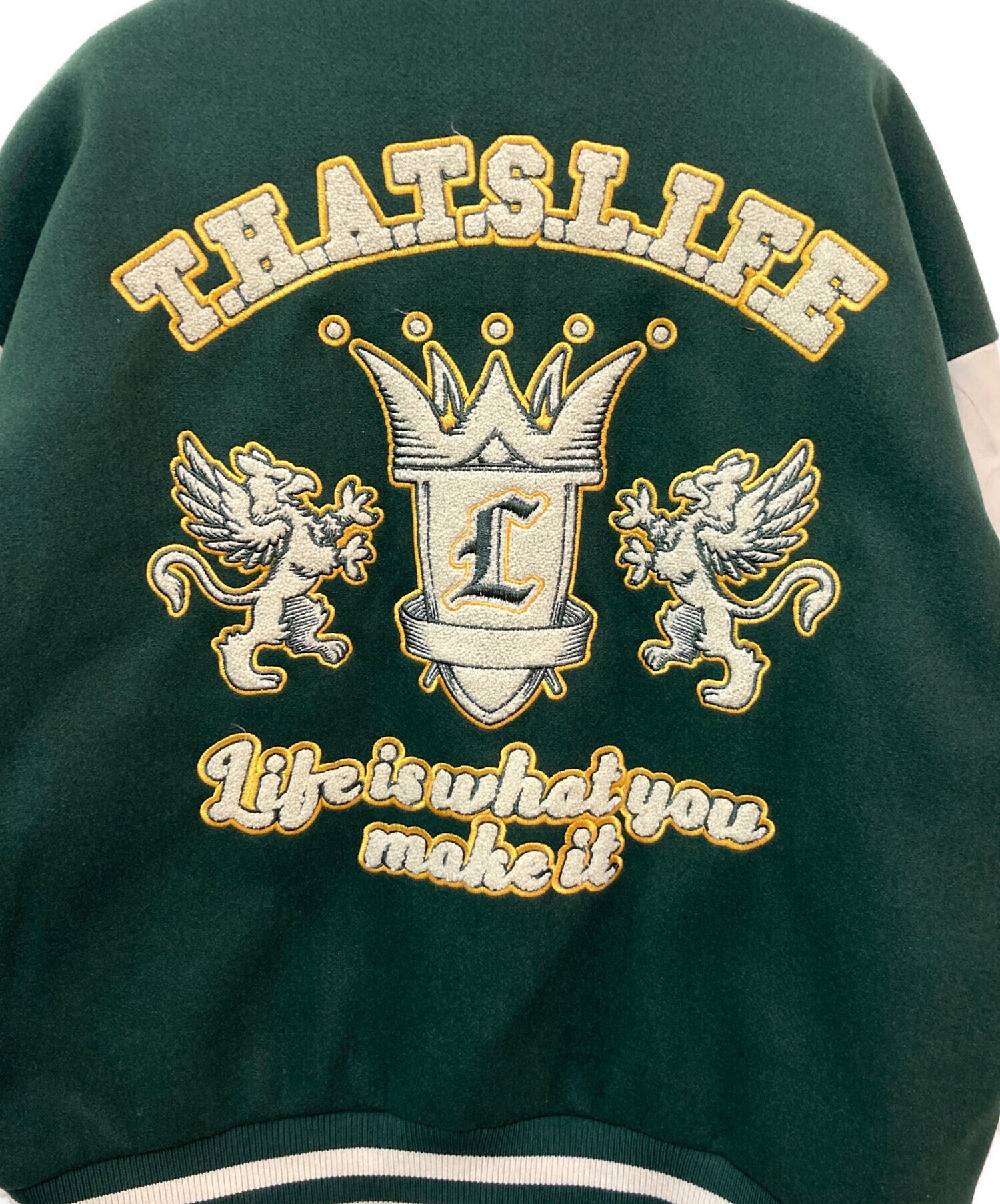 中古・古着通販】thats life (ザッツ ライフ) スタジャン