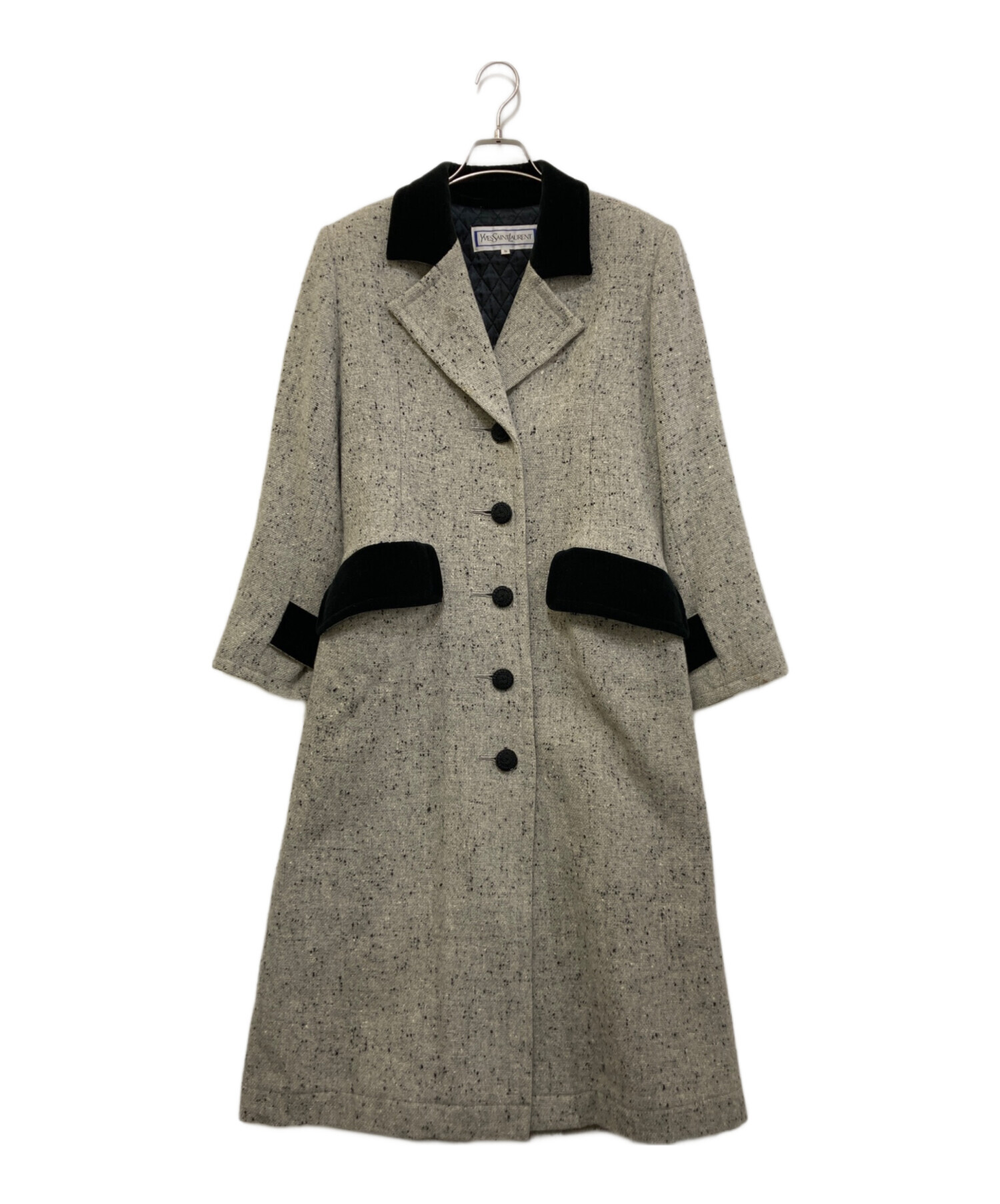 中古・古着通販】Yves Saint Laurent (イヴサンローラン) ベロア切替