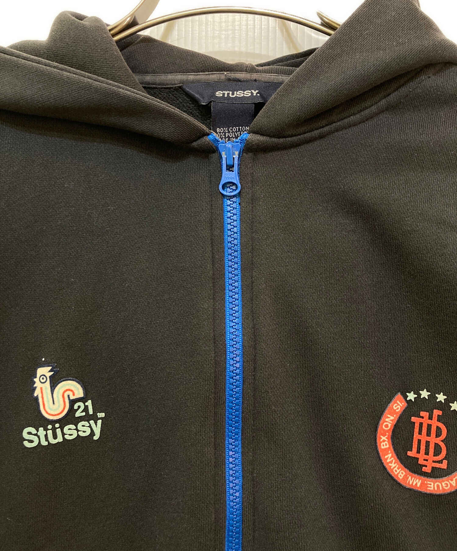 中古・古着通販】stussy (ステューシー) ジップパーカー 28629