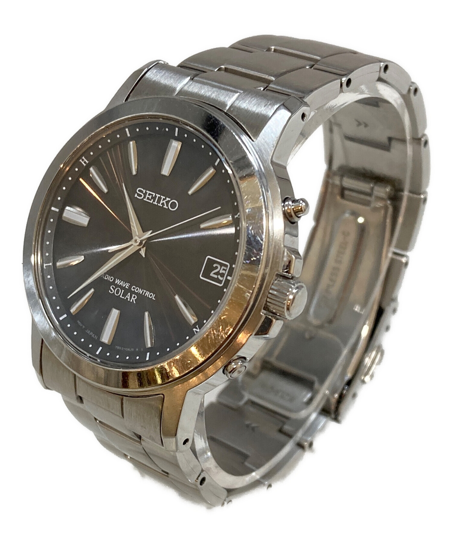 中古・古着通販】SEIKO (セイコー) リストウォッチ 7B52-0AF0 ブラック 