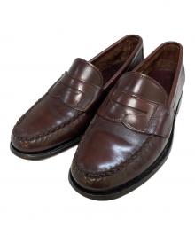 美品 ポロラルフローレン 27cm レザー ローファー ポロラルフローレン レザーソールローファー アメリカ製 RALPH