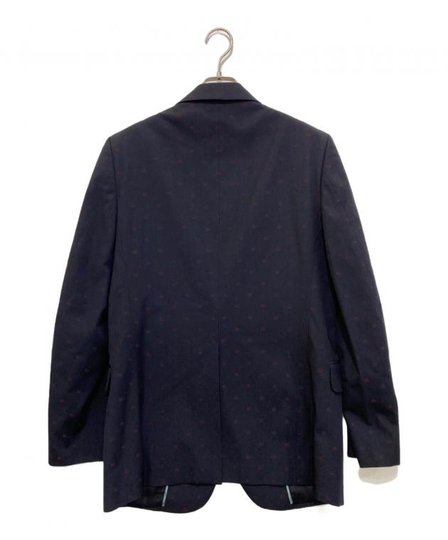 中古・古着通販】GUCCI (グッチ) ウール セットアップ 673187 ネイビー