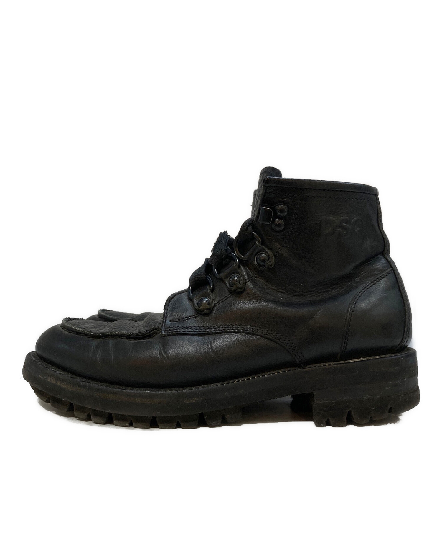 中古・古着通販】DSQUARED2 (ディースクエアード) レザーブーツ