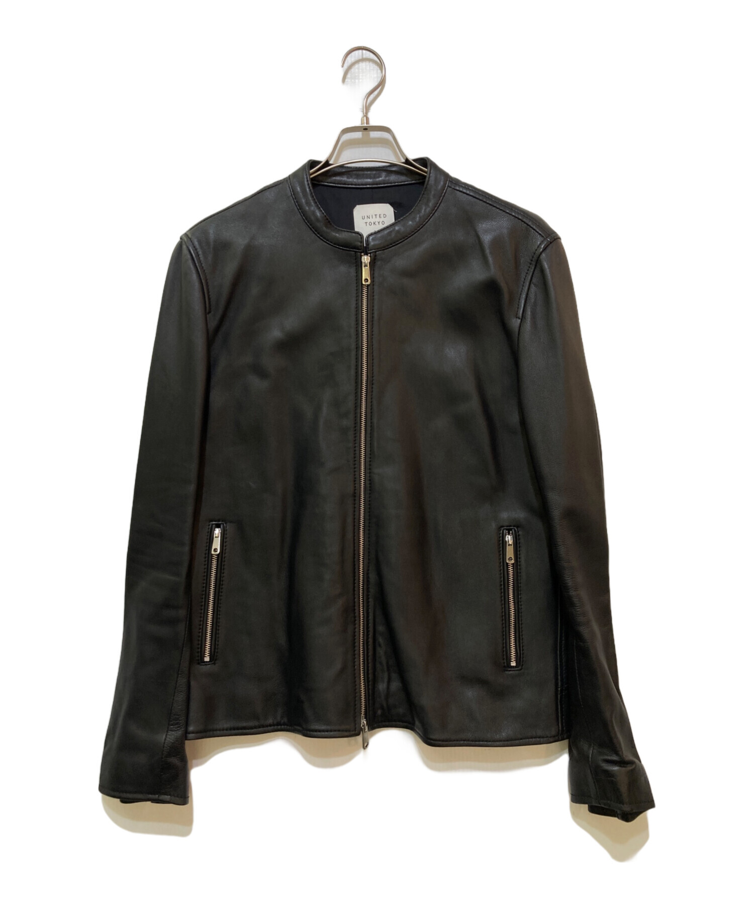 中古・古着通販】UNITED TOKYO (ユナイテッドトーキョー) ラムレザー 