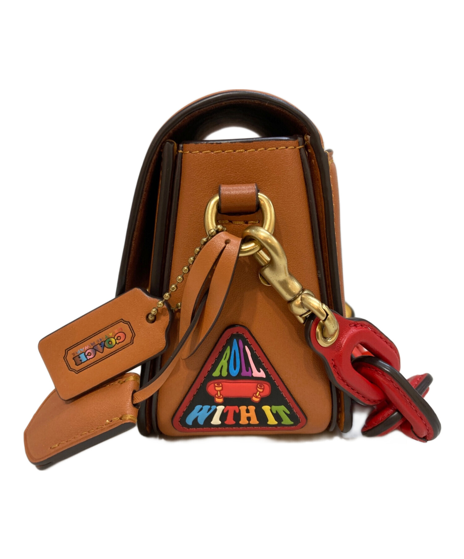 中古・古着通販】COACH (コーチ) ストゥディオショルダーバッグ 19 