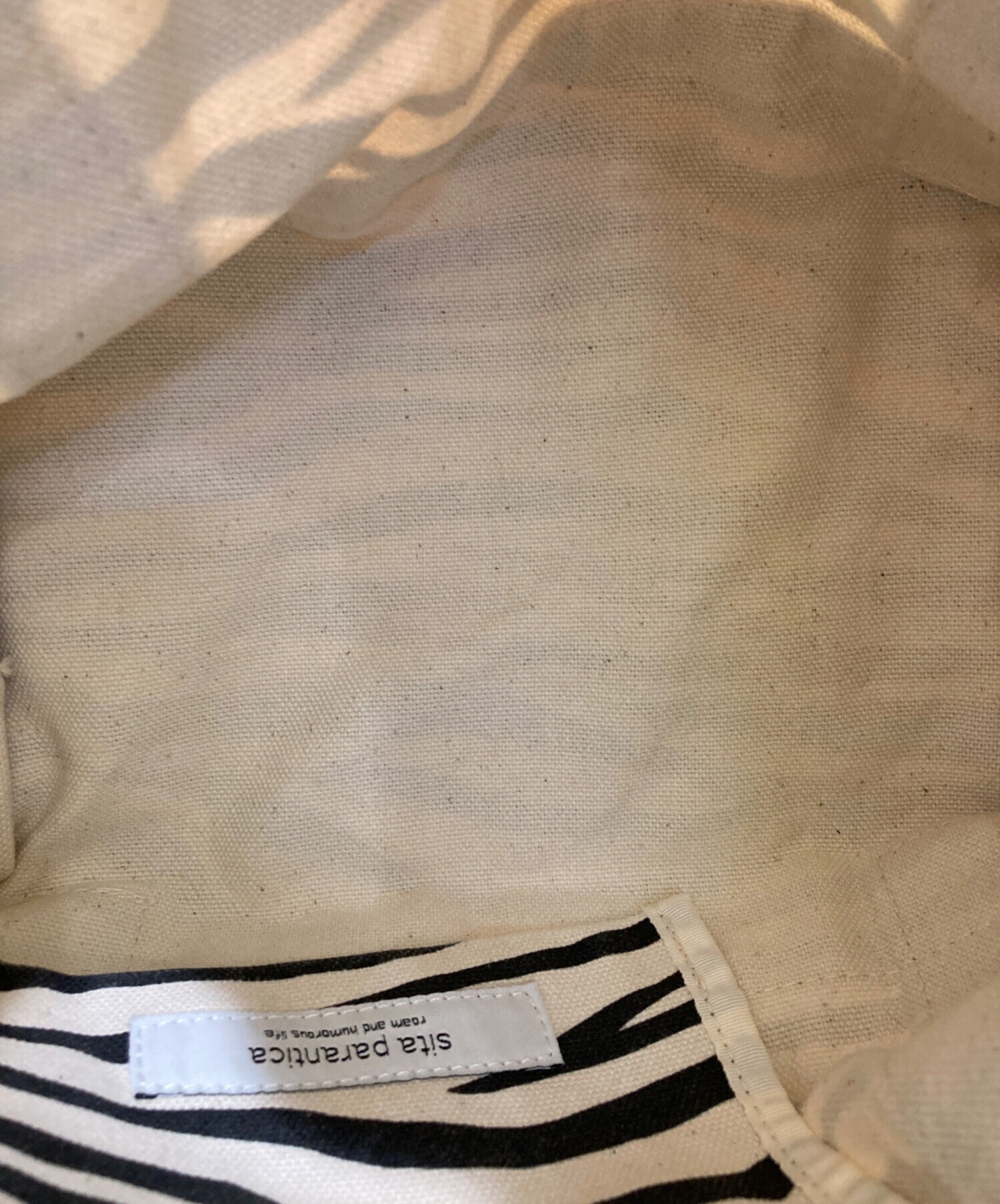 中古・古着通販】SITA PARANTICA (シータパランティカ) zebraトート 
