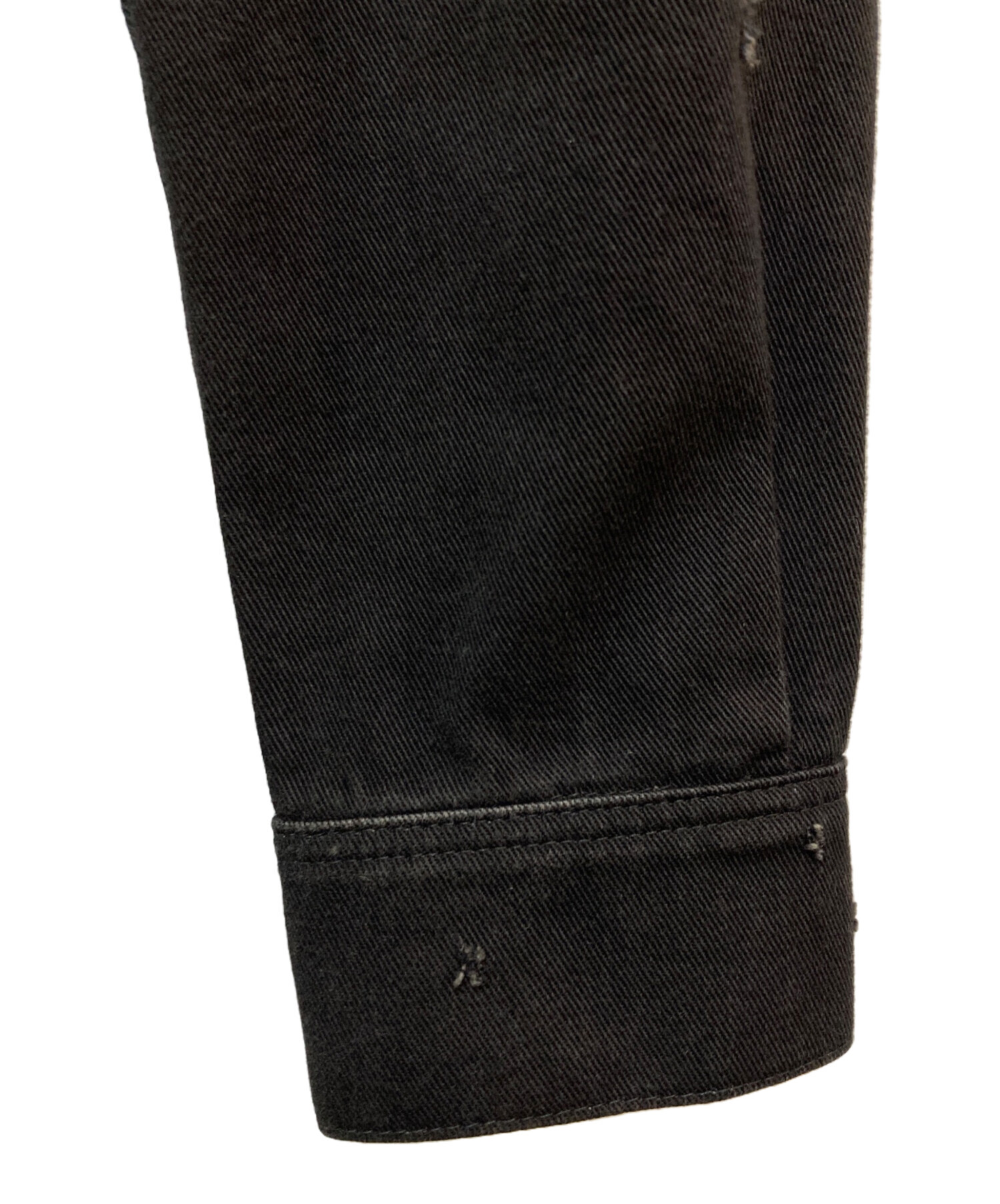 GIVENCHY デニムジャケット　サイズM 中古・古着通販】GIVENCHY (ジバンシィ) クラッシュデニム