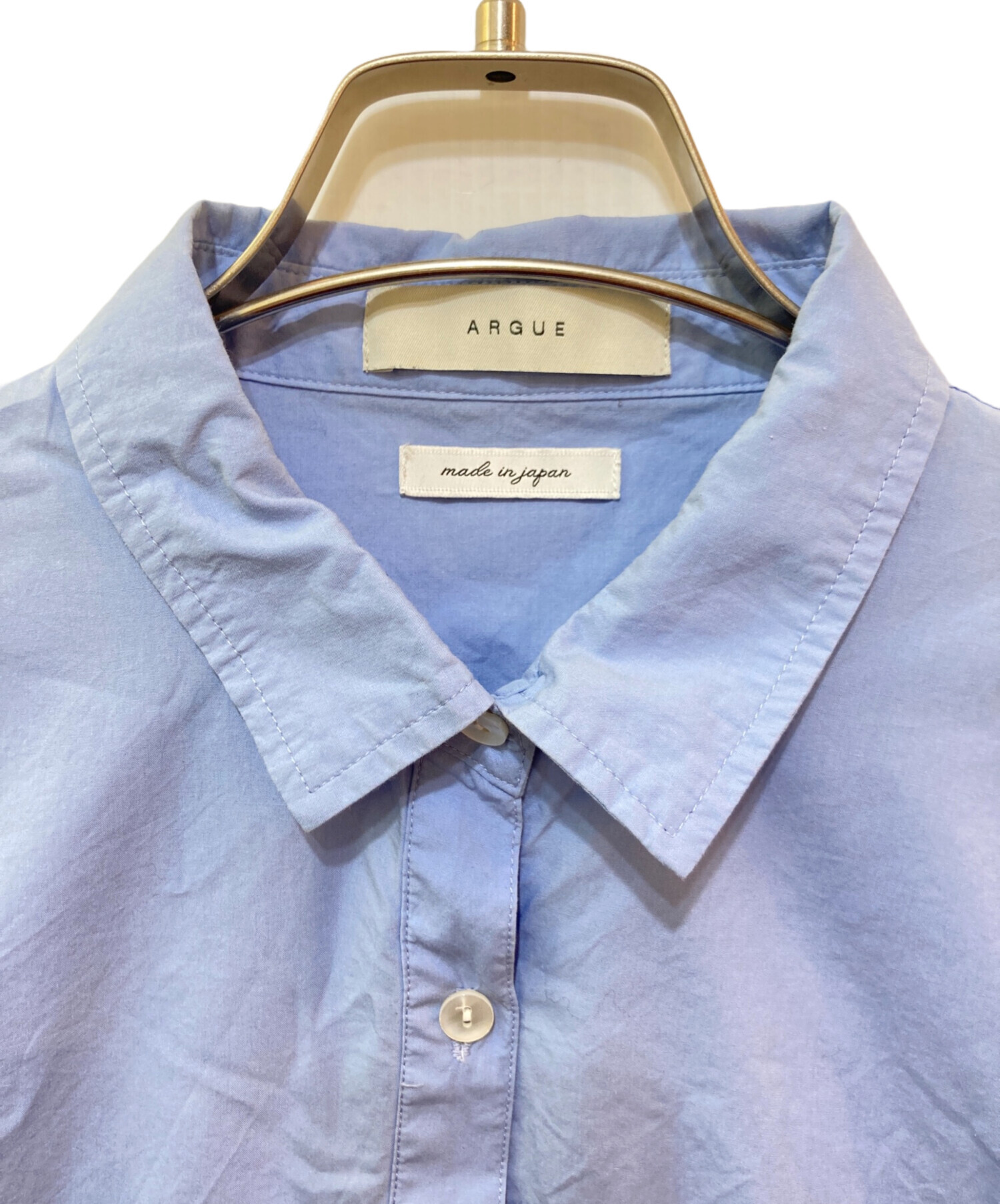 中古・古着通販】ARGUE (アーギュ) organic cotton comfort shirt
