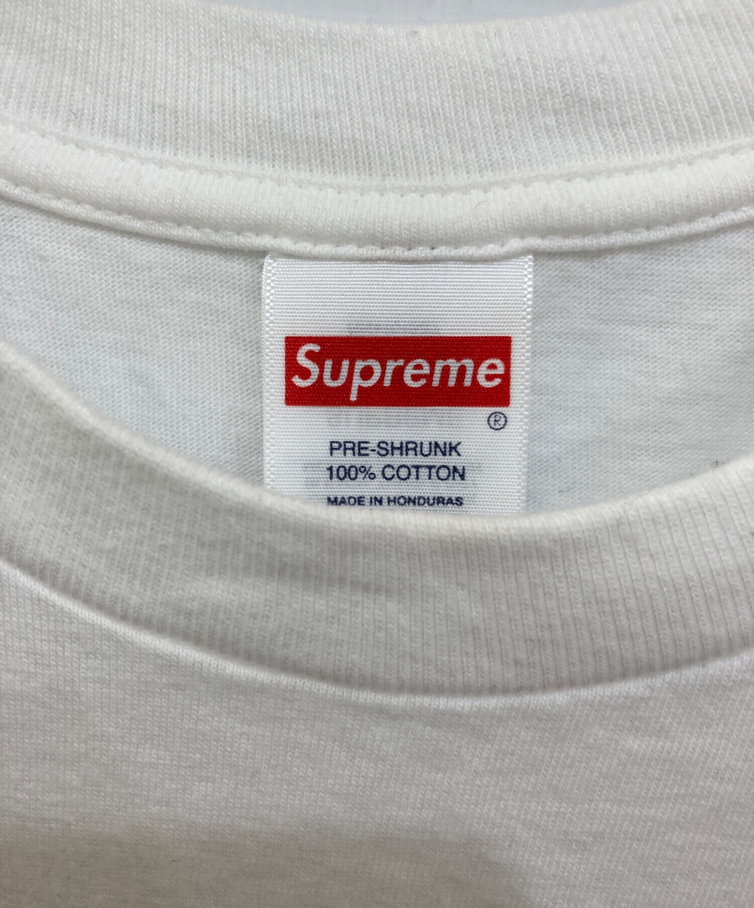 中古・古着通販】SUPREME (シュプリーム) Bear Tee ホワイト サイズ:L 