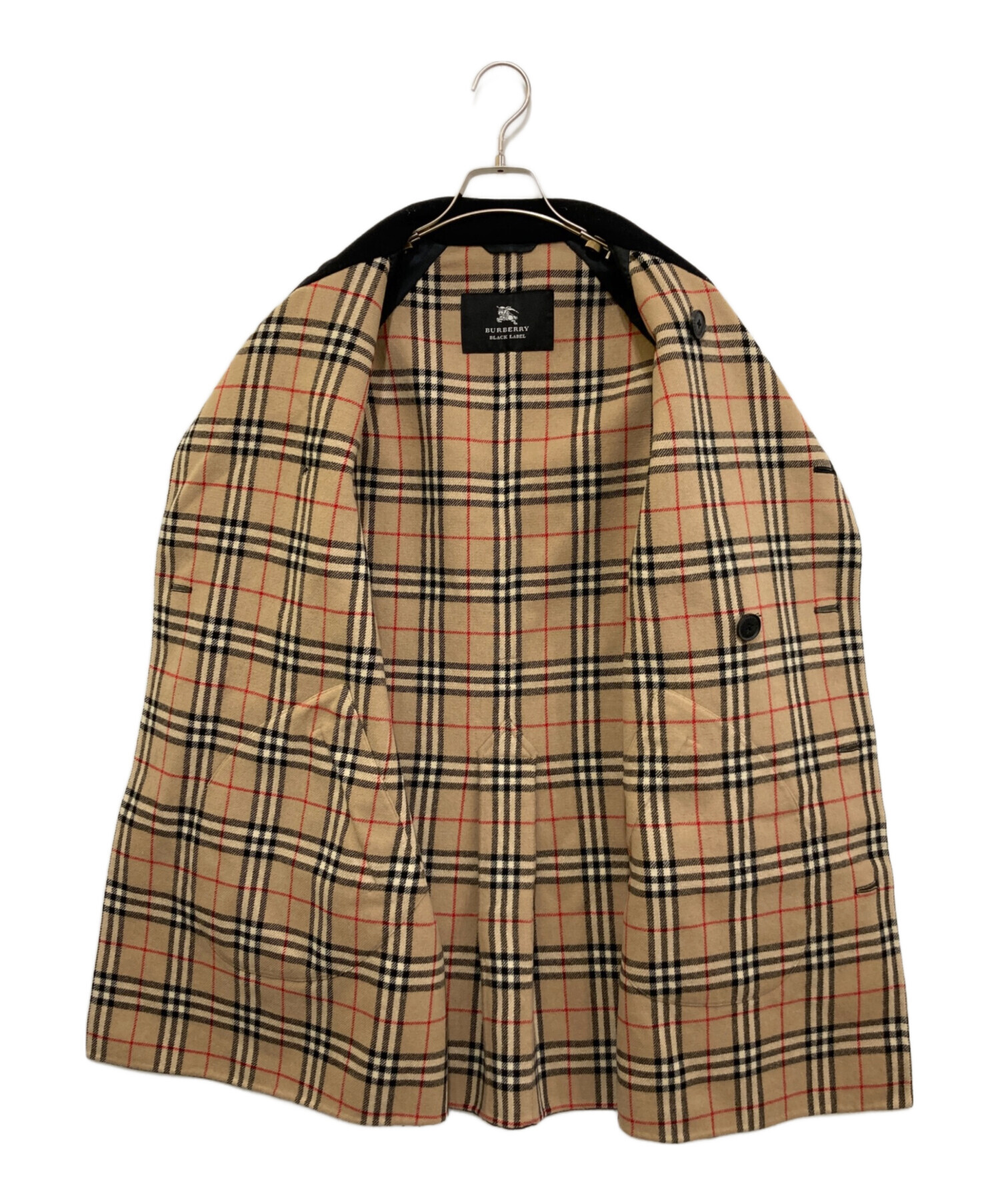 コート BURBERRY BLACK LABEL バーバリー ノバチェック 古着 中古・古着通販】BURBERRY BLACK LABEL (バーバリーブラック