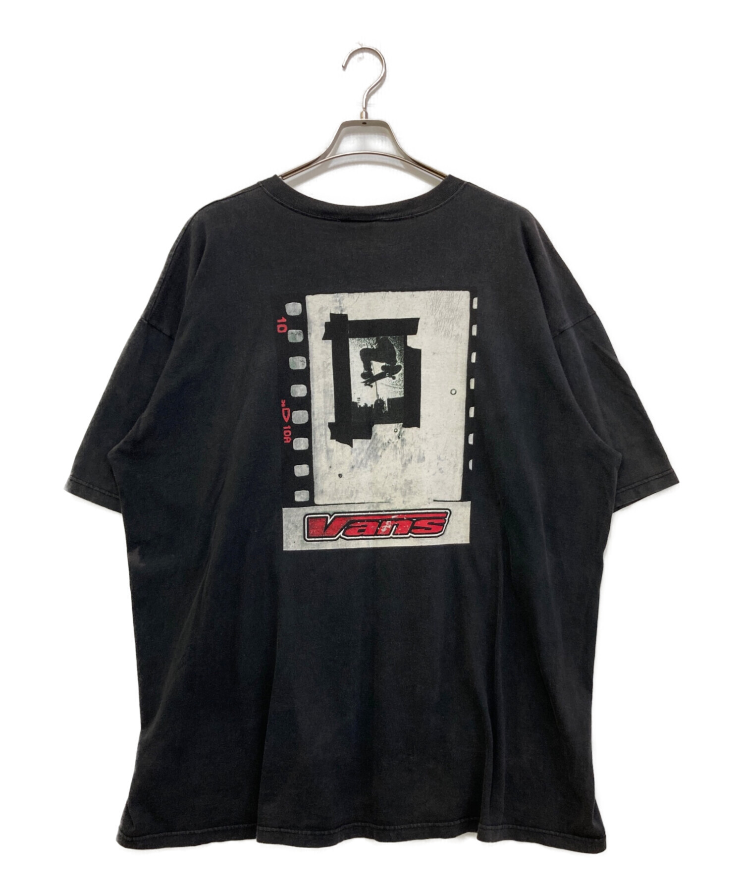中古・古着通販】VANS (ヴァンズ) Tシャツ ブラック サイズ:XXL 