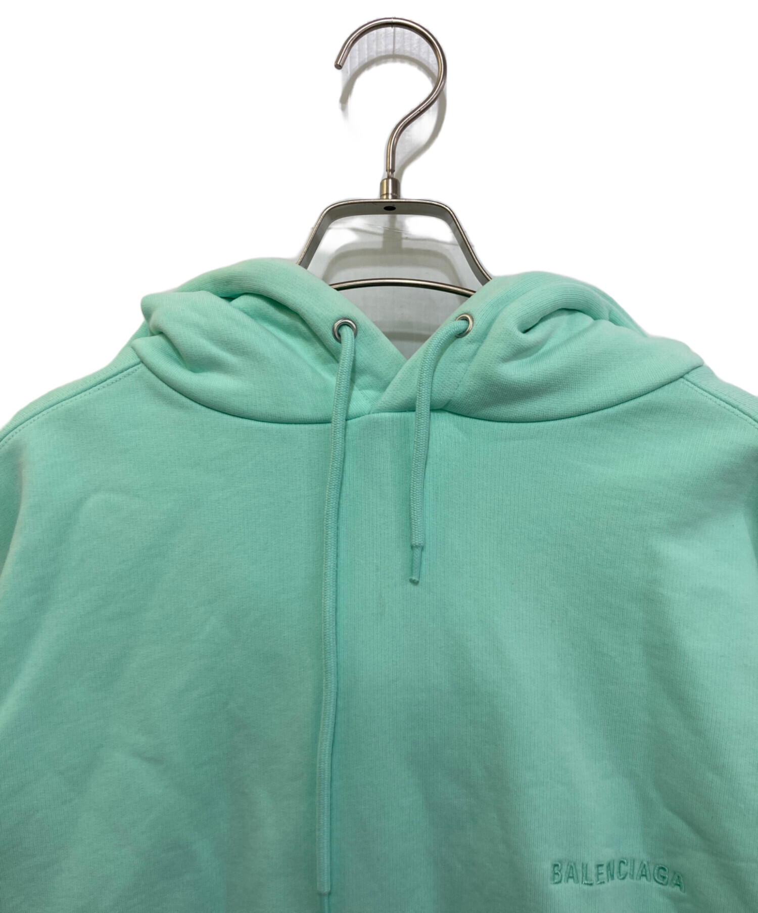 中古・古着通販】BALENCIAGA (バレンシアガ) ロゴ刺繍パーカー 600583