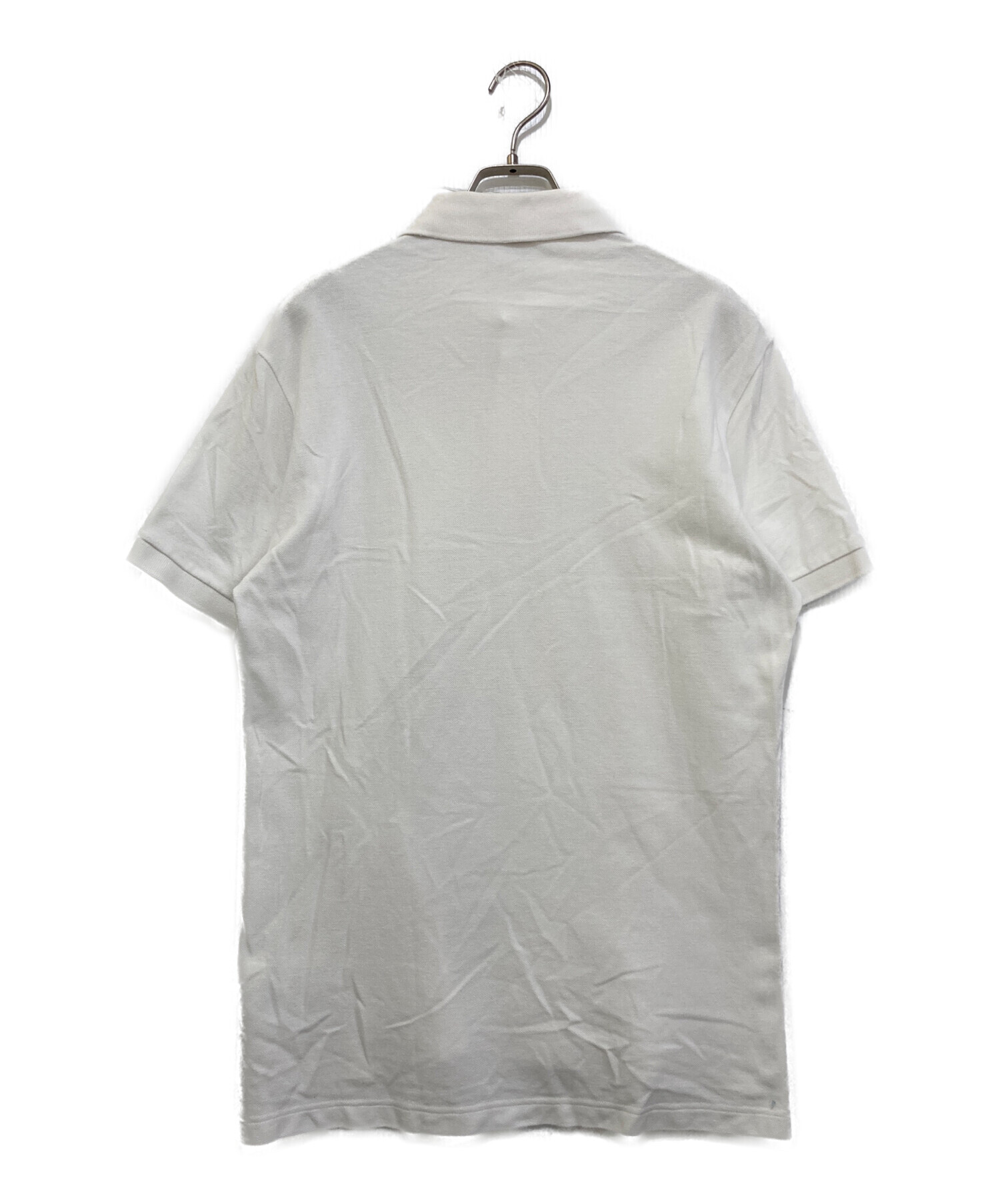 JIL SANDER 鹿の子 ポロシャツ ホワイト サイズM ジルサンダー 中古・古着通販】JIL SANDER (ジルサンダー) 鹿の子ポロシャツ