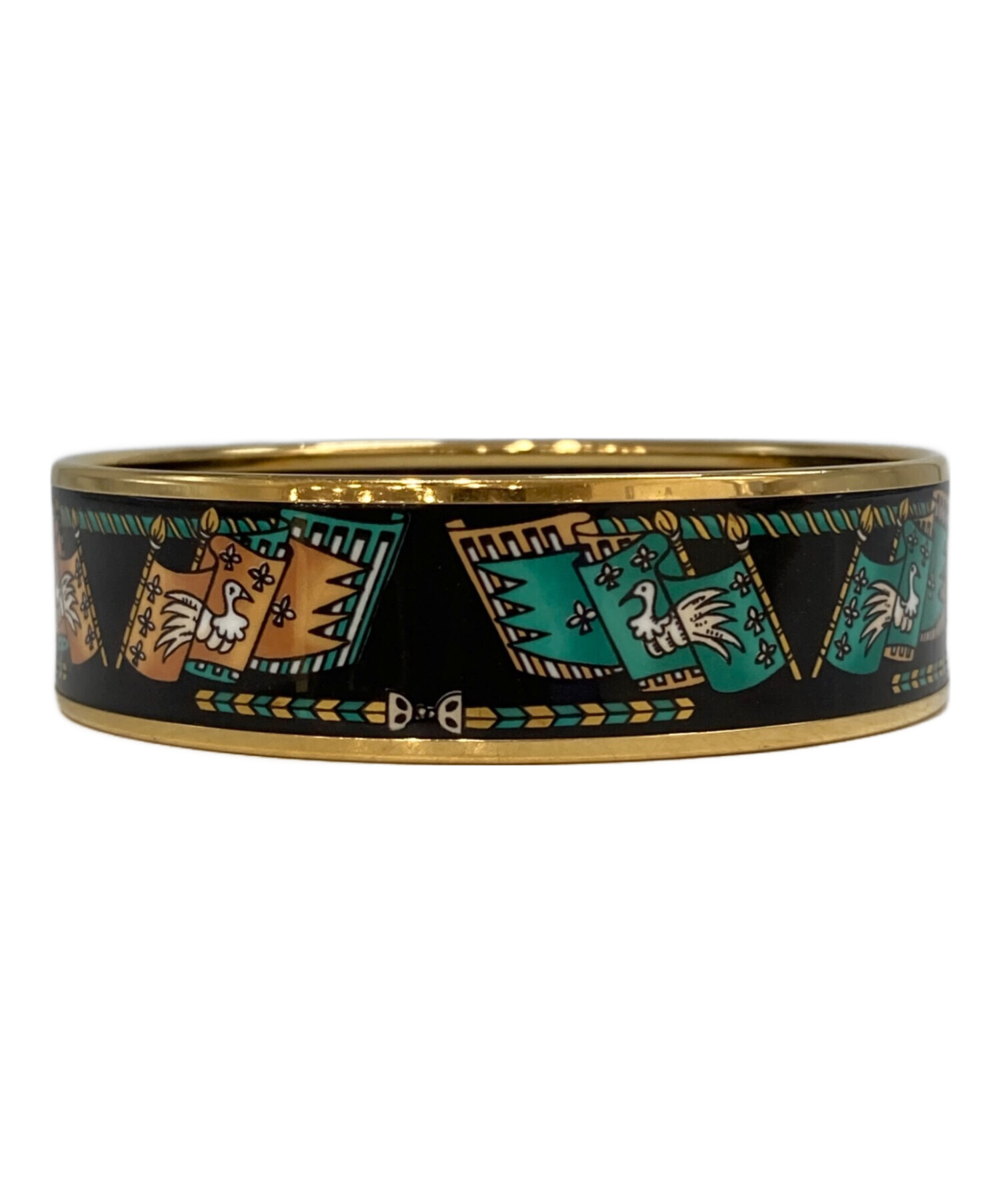 中古・古着通販】HERMES (エルメス) エマイユGM ゴールド｜ブランド