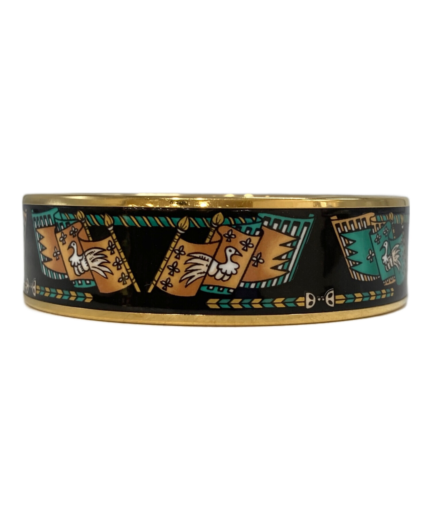 中古・古着通販】HERMES (エルメス) エマイユGM ゴールド｜ブランド