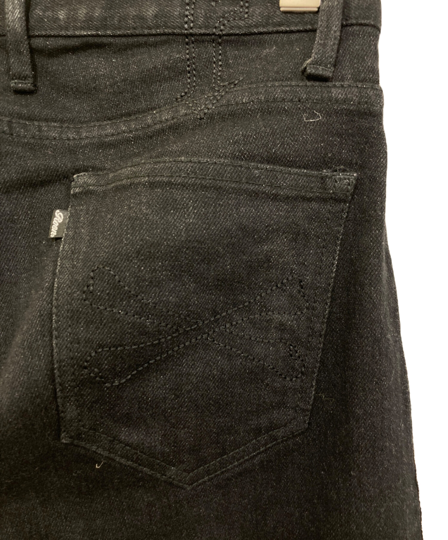 中古・古着通販】Roen (ロエン) サイドレオパード側章スキニージーンズ