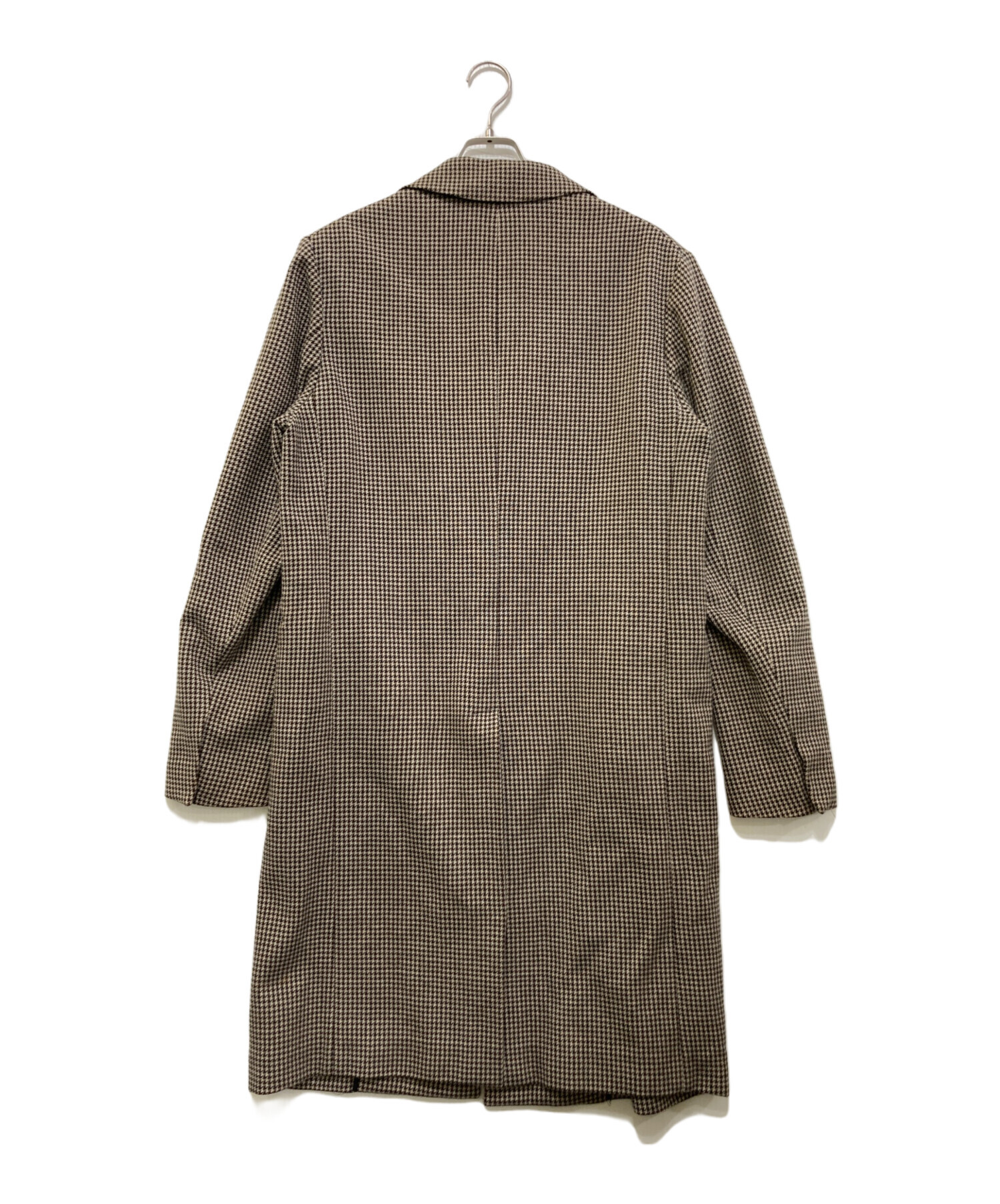 中古・古着通販】MARNI (マルニ) 千鳥格子コート ベージュ サイズ:46  