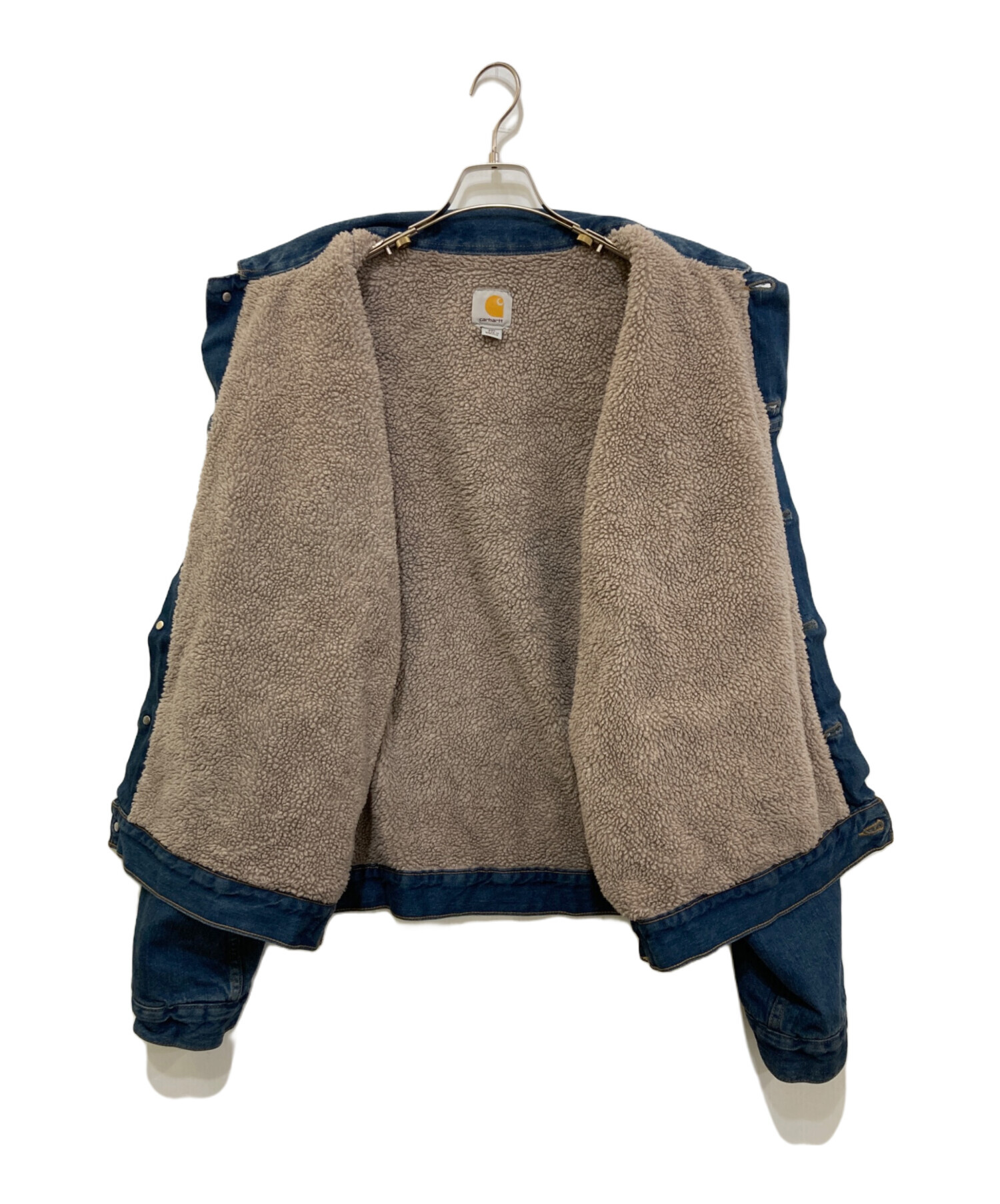 中古・古着通販】CarHartt (カーハート) ボアデニムジャケット