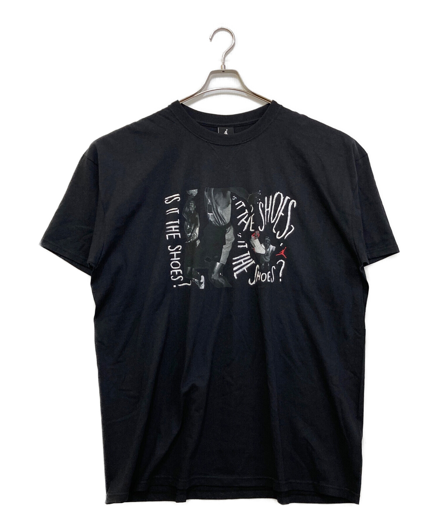 中古・古着通販】JORDAN (ジョーダン) プリントTシャツ ブラック 