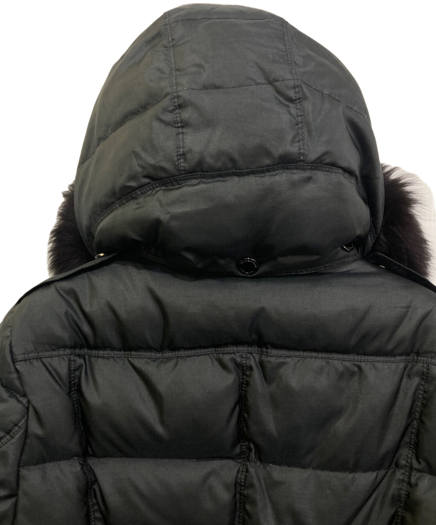 【BURBERRY LONDON】4wayダウンコート ブルーフォックスファー 中古・古着通販】BURBERRY LONDON (バーバリーロンドン) ブルー
