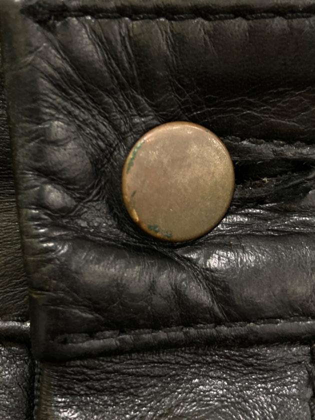 中古・古着通販】VANSON (バンソン) レザーパンツ ブラック サイズ:30