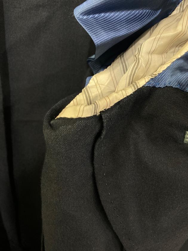 中古・古着通販】GUCCI (グッチ) 金釦2Bジャケット ネイビー