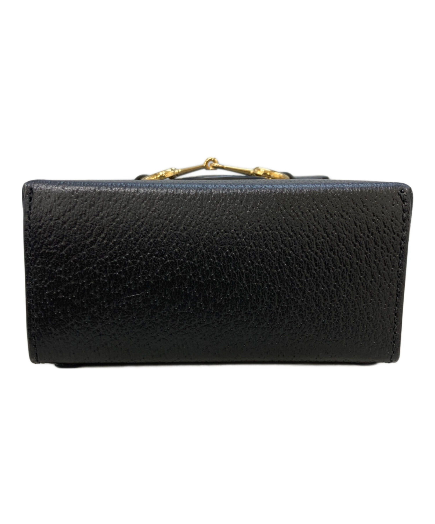 ★SALE【5fc2674】グッチ ショルダーバッグ ホースビット 257296 レザー ブラック シルバー金具【中古】レディース GUCCI - ☆SALE【5fc2674】グッチ ショルダーバッグ ホースビット