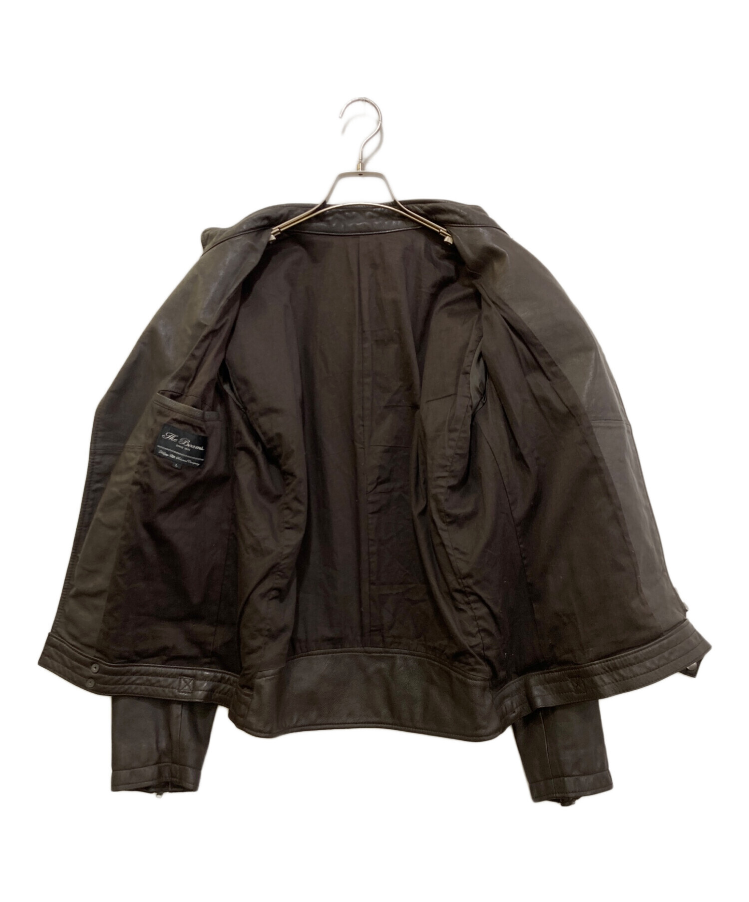 BEAMS ビームス カジュアルジャケット メンズ 【古着】【中古】 中古・古着通販】BEAMS (ビームス) ゴートスキンレザージャケット