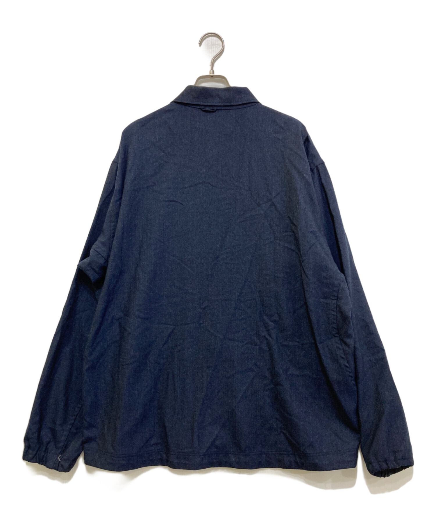 山と道　Merino Coach Jacket ネイビー　メンズMサイズ相当 中古・古着通販】山と道 (ヤマトミチ) Merino Coach jacket ネイビー