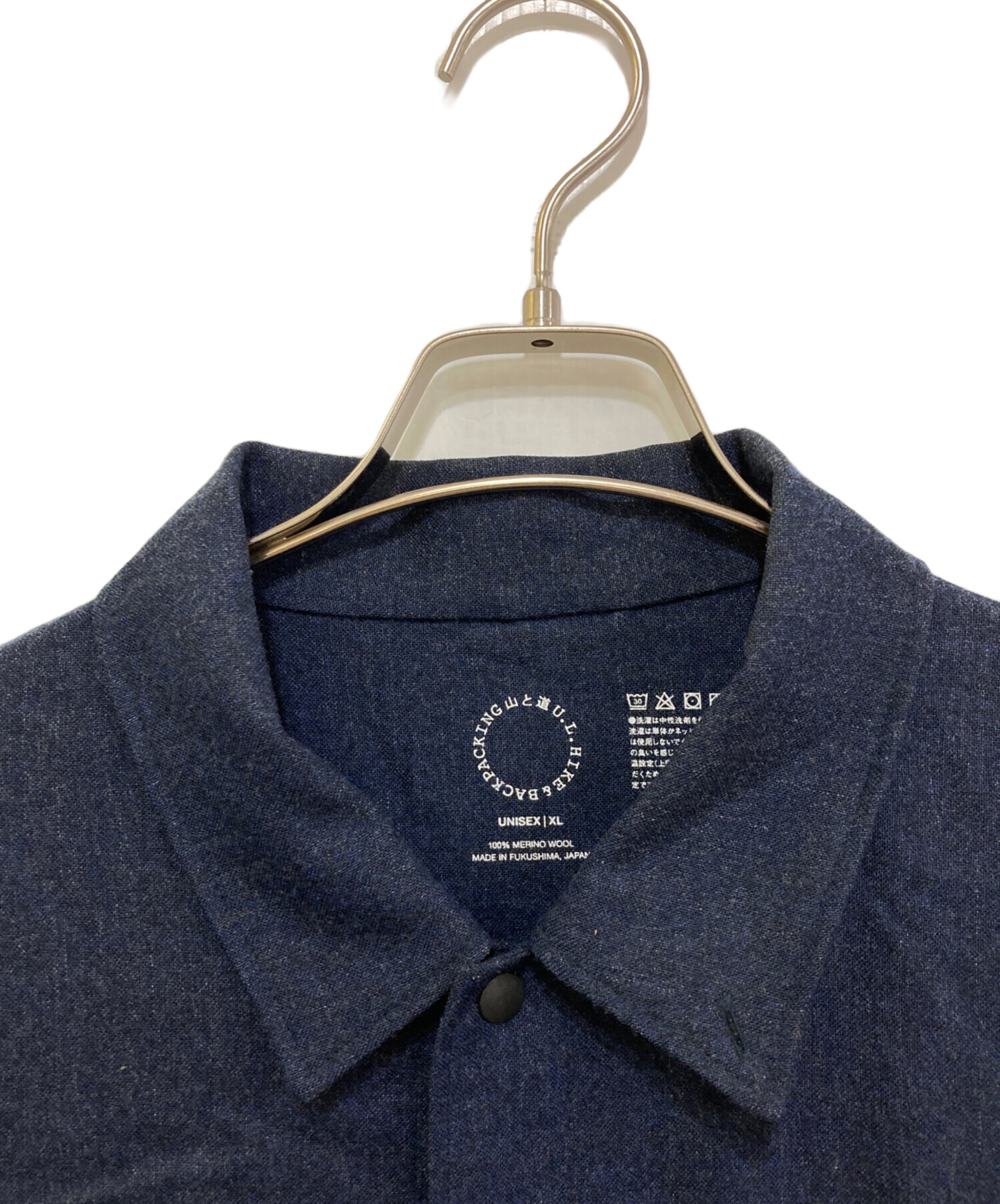 中古・古着通販】山と道 (ヤマトミチ) Merino Coach jacket ネイビー