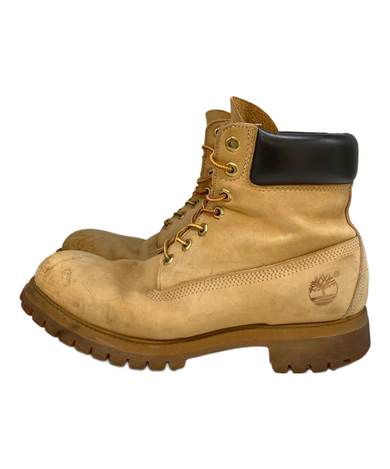 Timberland 6インチブーツ ベージュ 中古・古着通販】Timberland (ティンバーランド) 6インチプレミアム