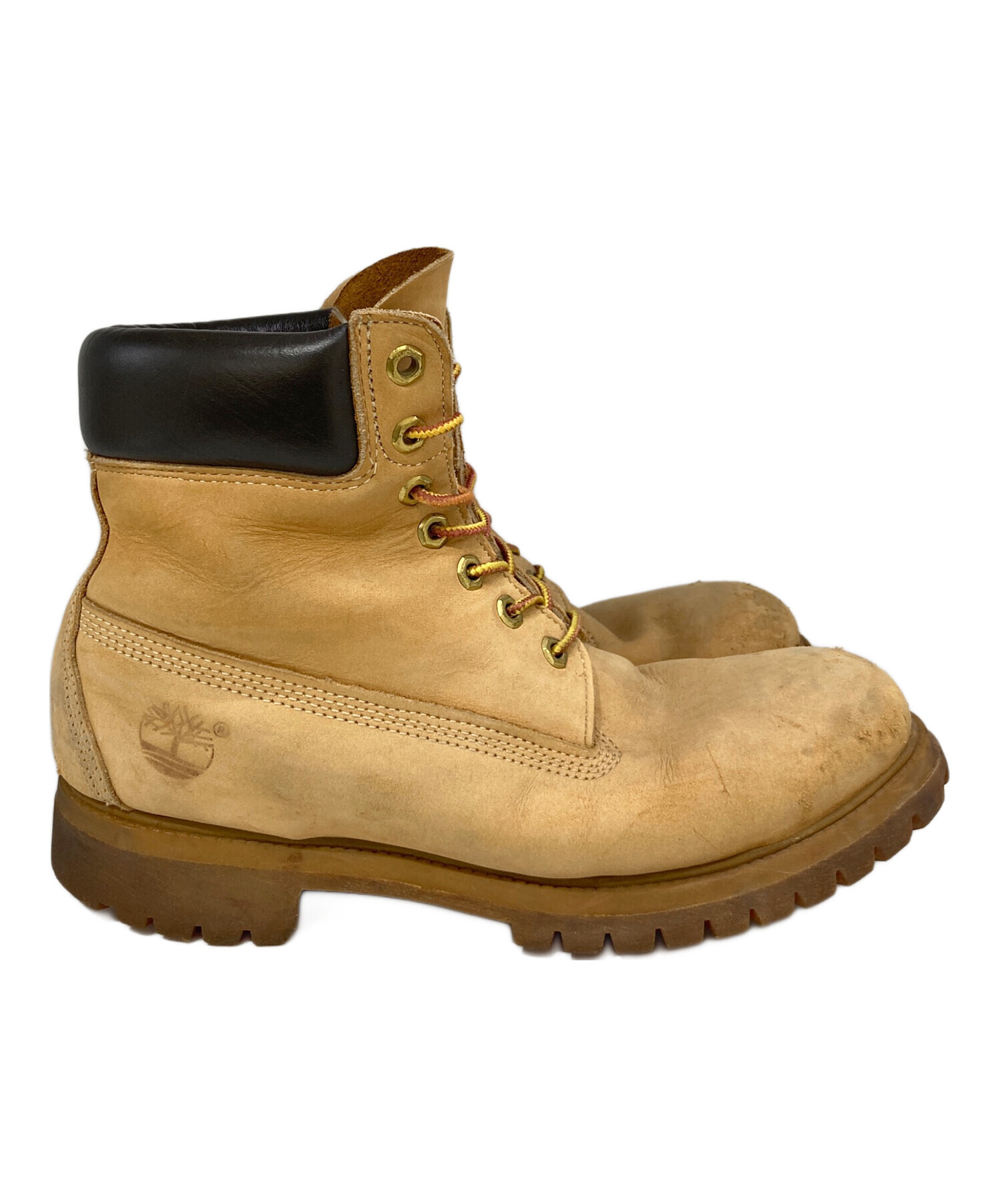 Timberland 6インチブーツ ベージュ/黒 Timberland 6-INCH PREMIUM WATERPROOF BOOTS 