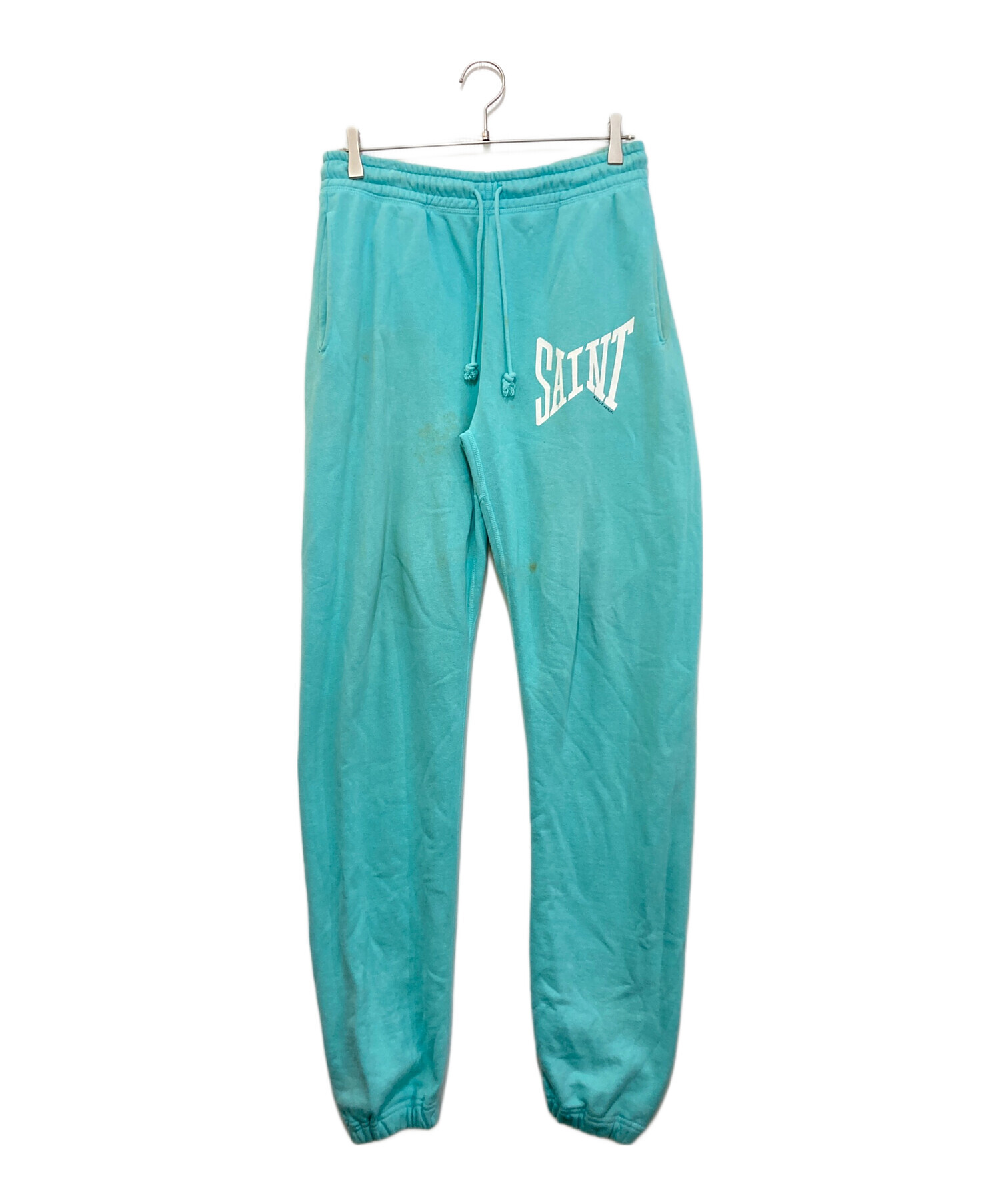 セントマイケル　ティファニーブルー　スウェットパンツ Lサイズ23ss 中古・古着通販】SAINT MICHAEL (セントマイケル) SWEAT PANTS SM-S23