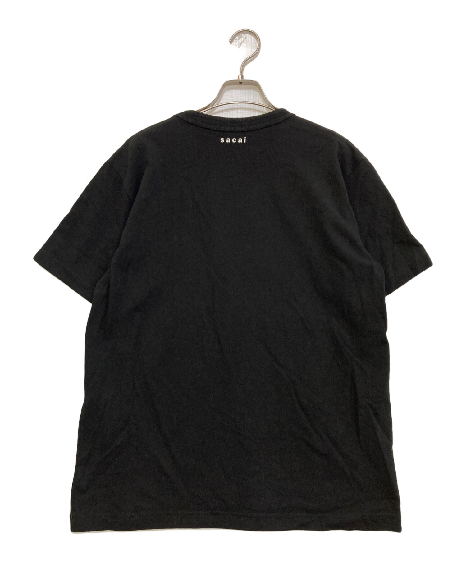良品 sacai サカイ Flare T-shirt ショートスリーブ フレアTシャツ カットソー 20-04886 サイズ1 ホワイト レディース 古着 中古 USED sacai（サカイ） 良品 Flare T-shirt ショートスリーブ フレアTシャツ