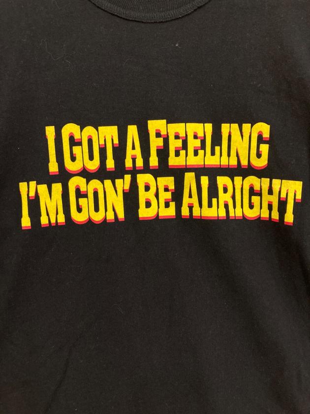 【最終値下】sacai I GOT A FEELING Tシャツ ブラック 中古・古着通販】sacai (サカイ) Flock Print T-Shirt 23-0527S