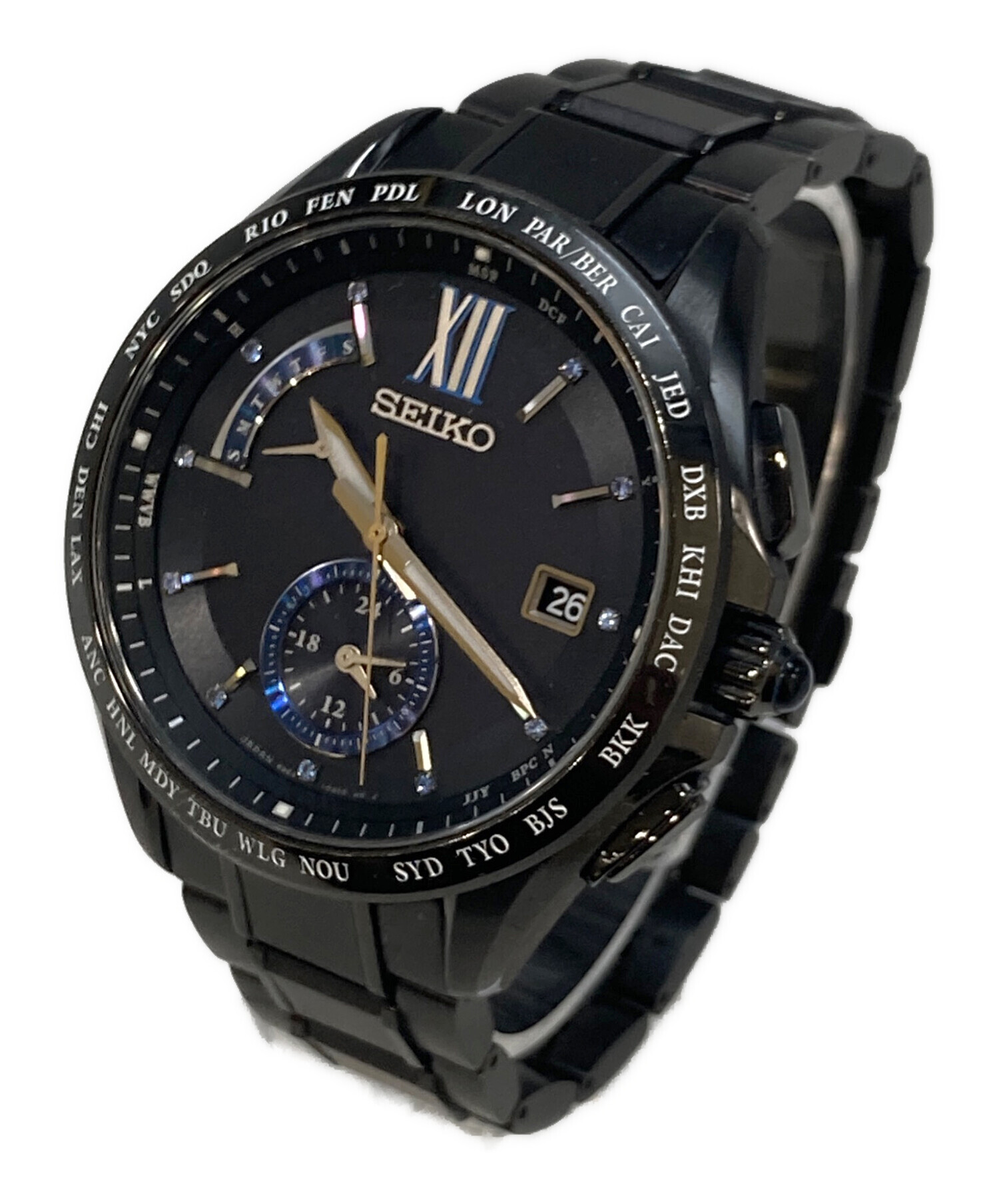 セイコー ブライツ エターナルブルー 800本限定 SAGA249ソーラー電波 セイコー ブライツ エターナルブルー 800本限定 SAGA249ソーラー電波