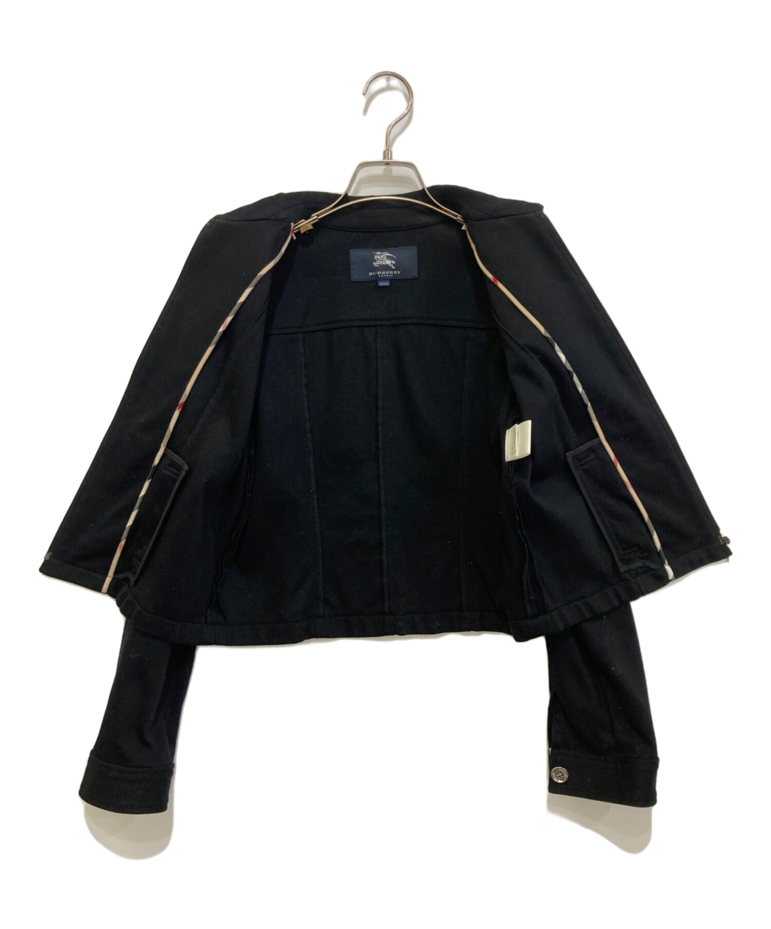 【美品】Burberry London 黒ジャケット 160A 美品】Burberry London 黒ジャケット 160A 【公式通販】