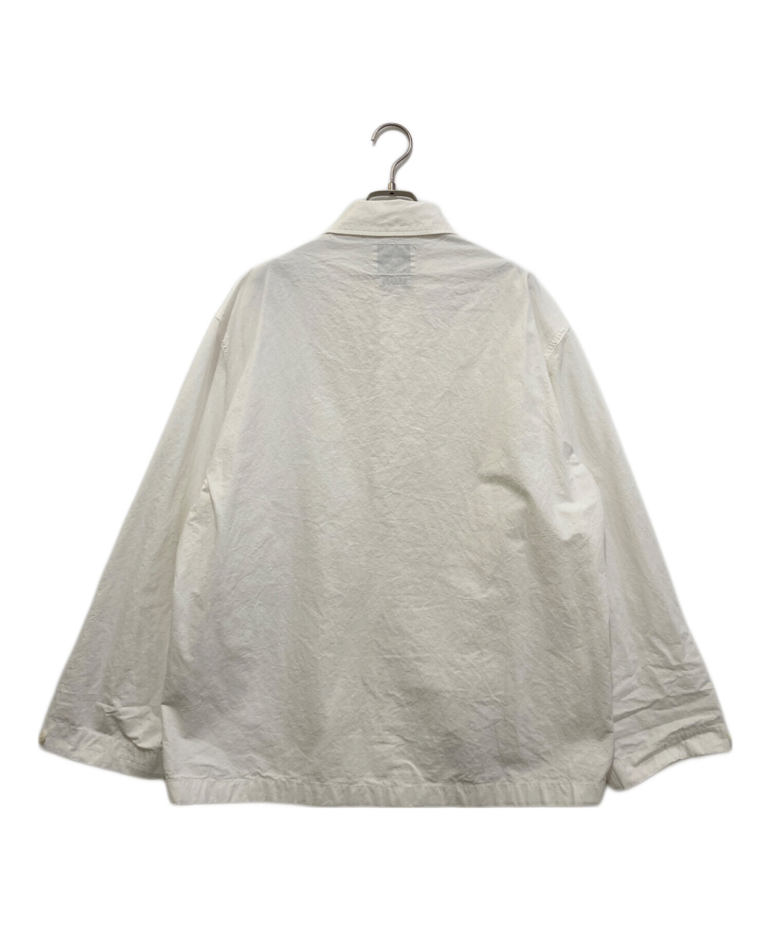 中古・古着通販】ARGUE (アーギュ) JUSCOM JACKET ホワイト サイズ