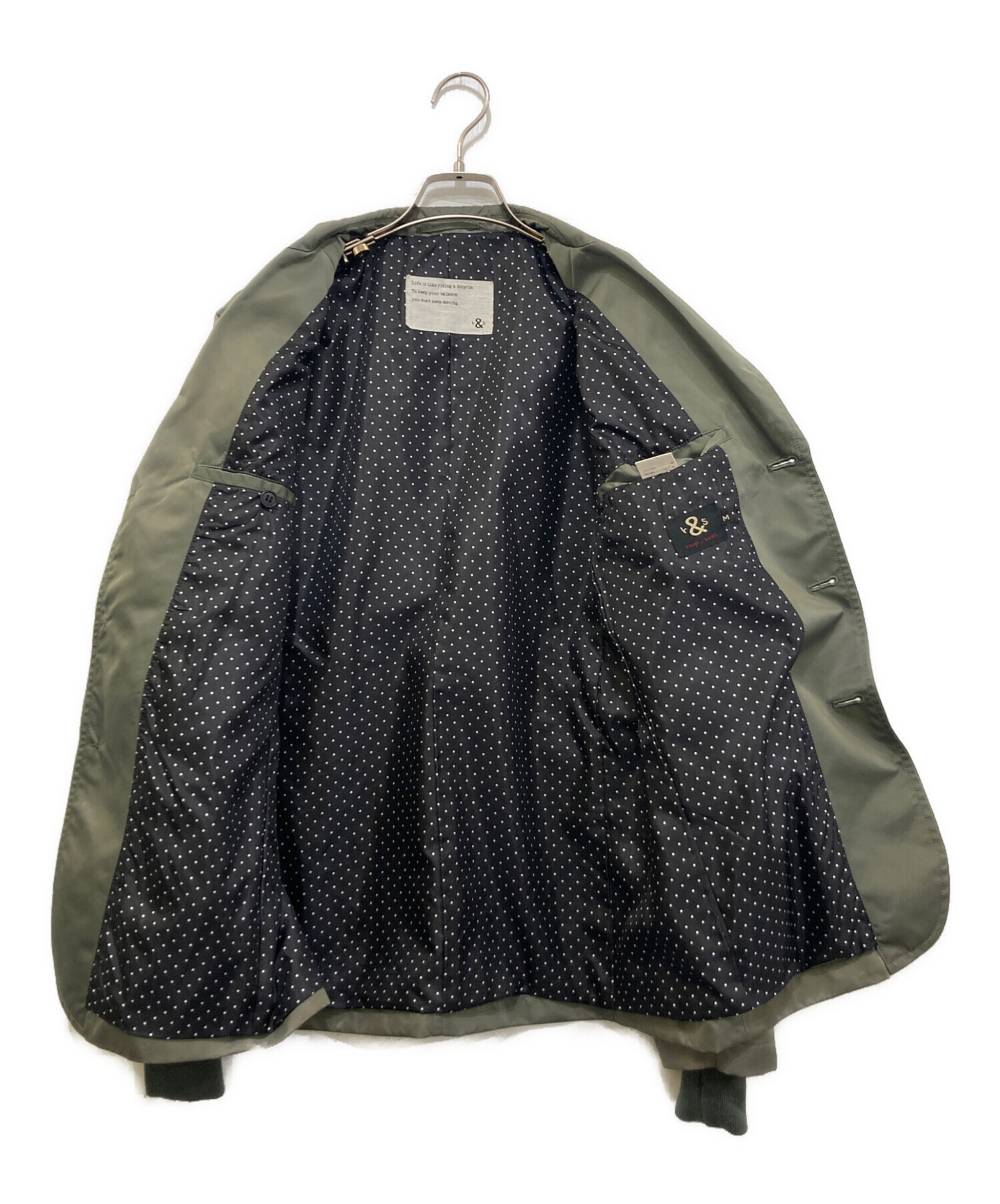 中古・古着通販】rough & swell (ラフアンドスウェル) MA-1風