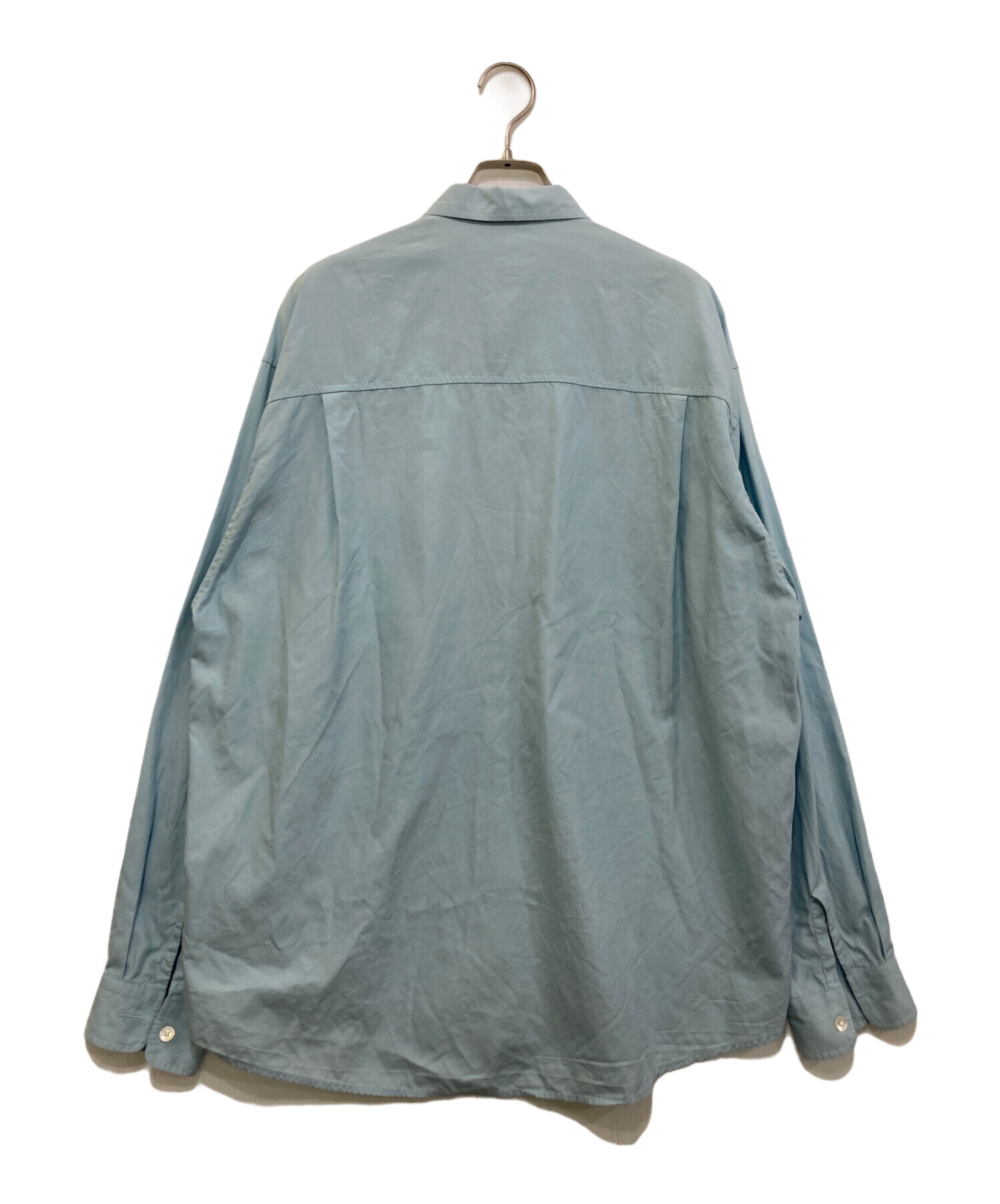 中古・古着通販】AURALEE (オーラリー) WASHED FINX TWILL BIG SHIRTS
