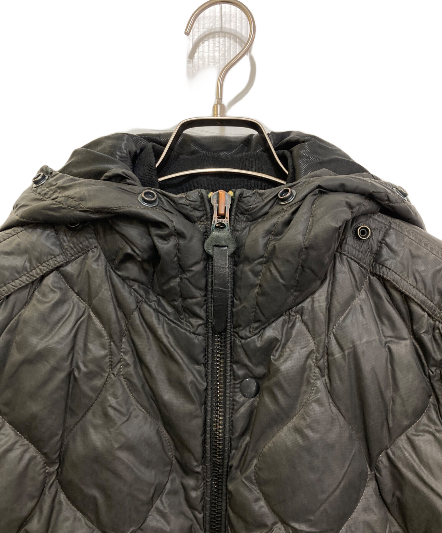 中古・古着通販】DIESEL (ディーゼル) キルティングダウンジャケット 