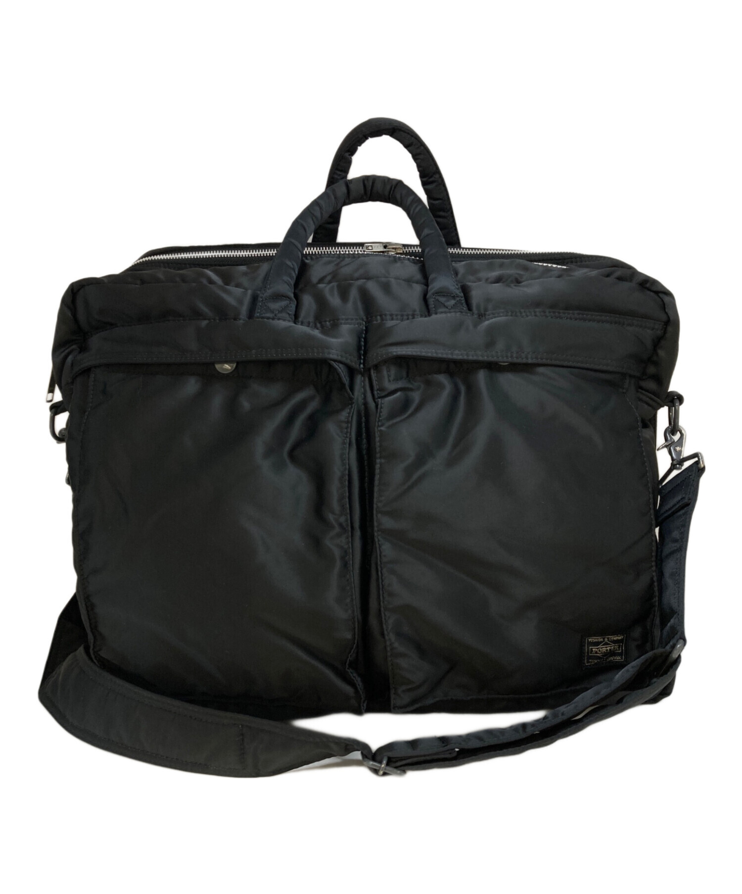 中古・古着通販】PORTER (ポーター) TANKER 2WAY BRIEFCASE ブラック