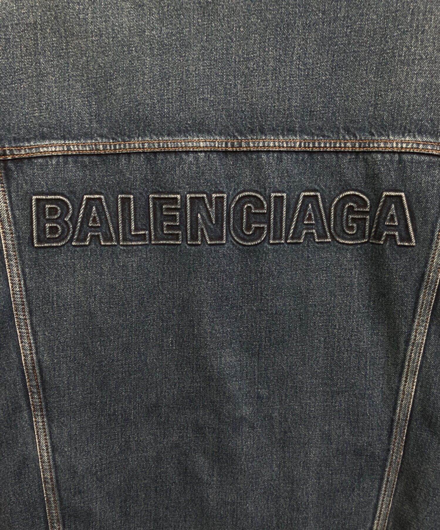 【値下げ対応可能‼️】BALENCIAGA  デニムジャケット  サイズ36 BALENCIAGA デニムジャケット ブルー