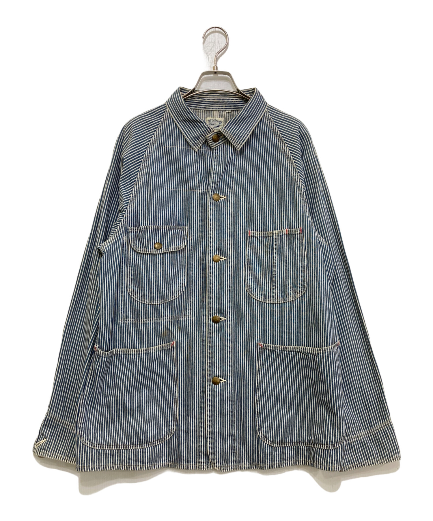 中古・古着通販】orSlow (オアスロウ) ヒッコリーストライプ