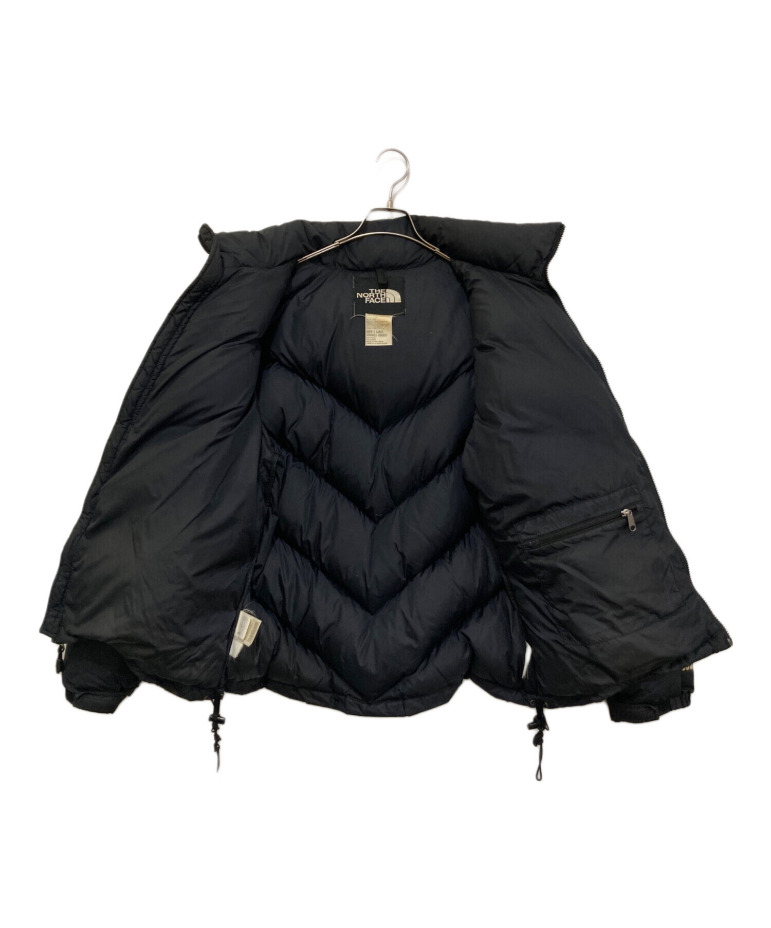 THE NORTH FACE ザノースフェイス ブラック ダウン アウター S 90