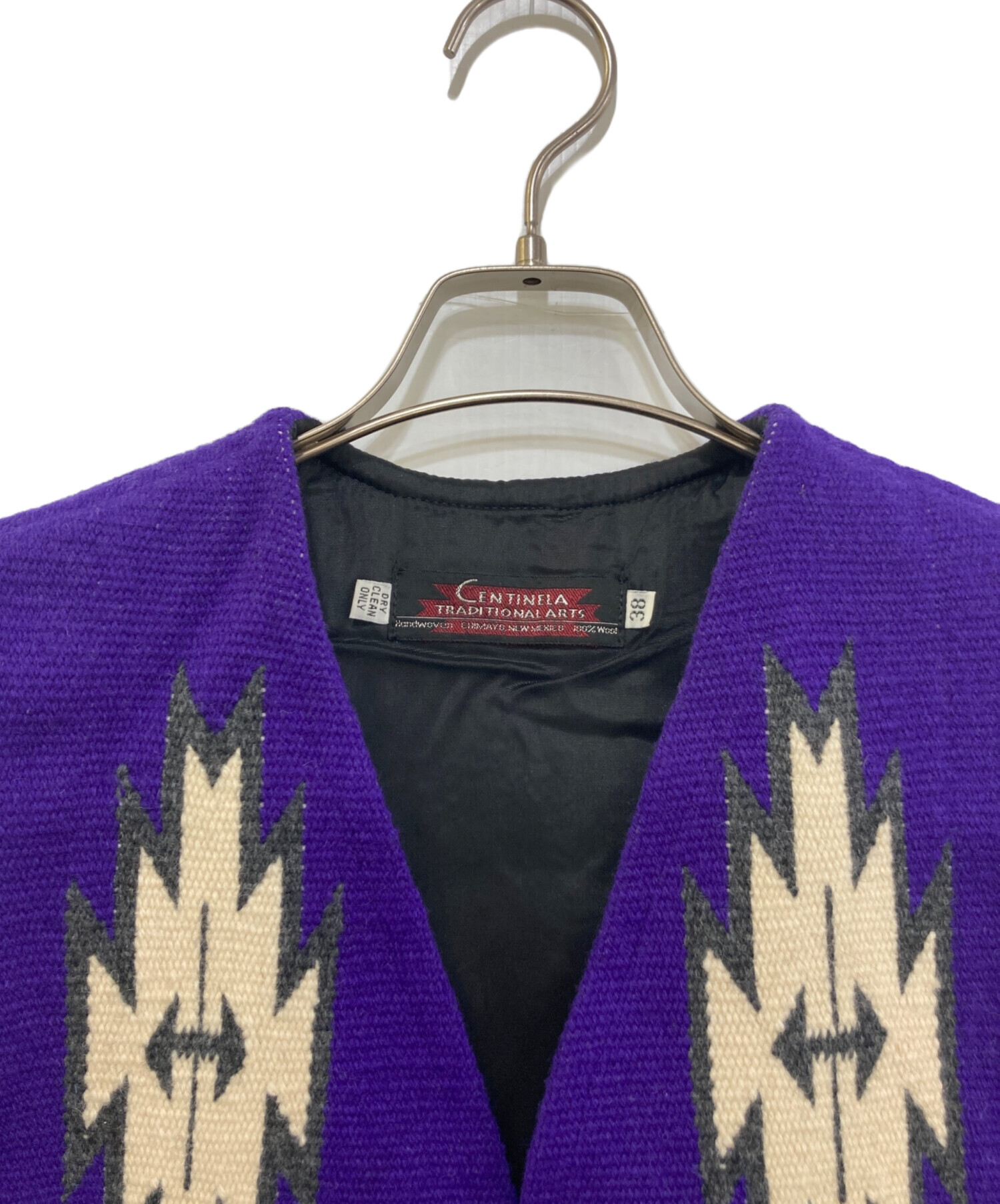 中古・古着通販】CENTINELA (センチネラ) チマヨベスト パープル 