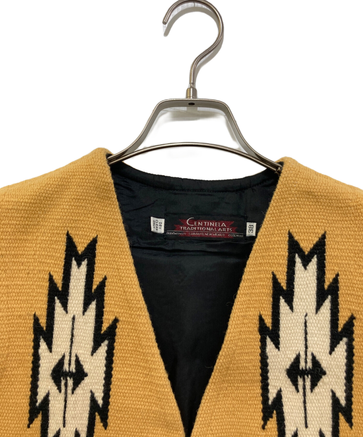 中古・古着通販】CENTINELA (センチネラ) チマヨベスト イエロー