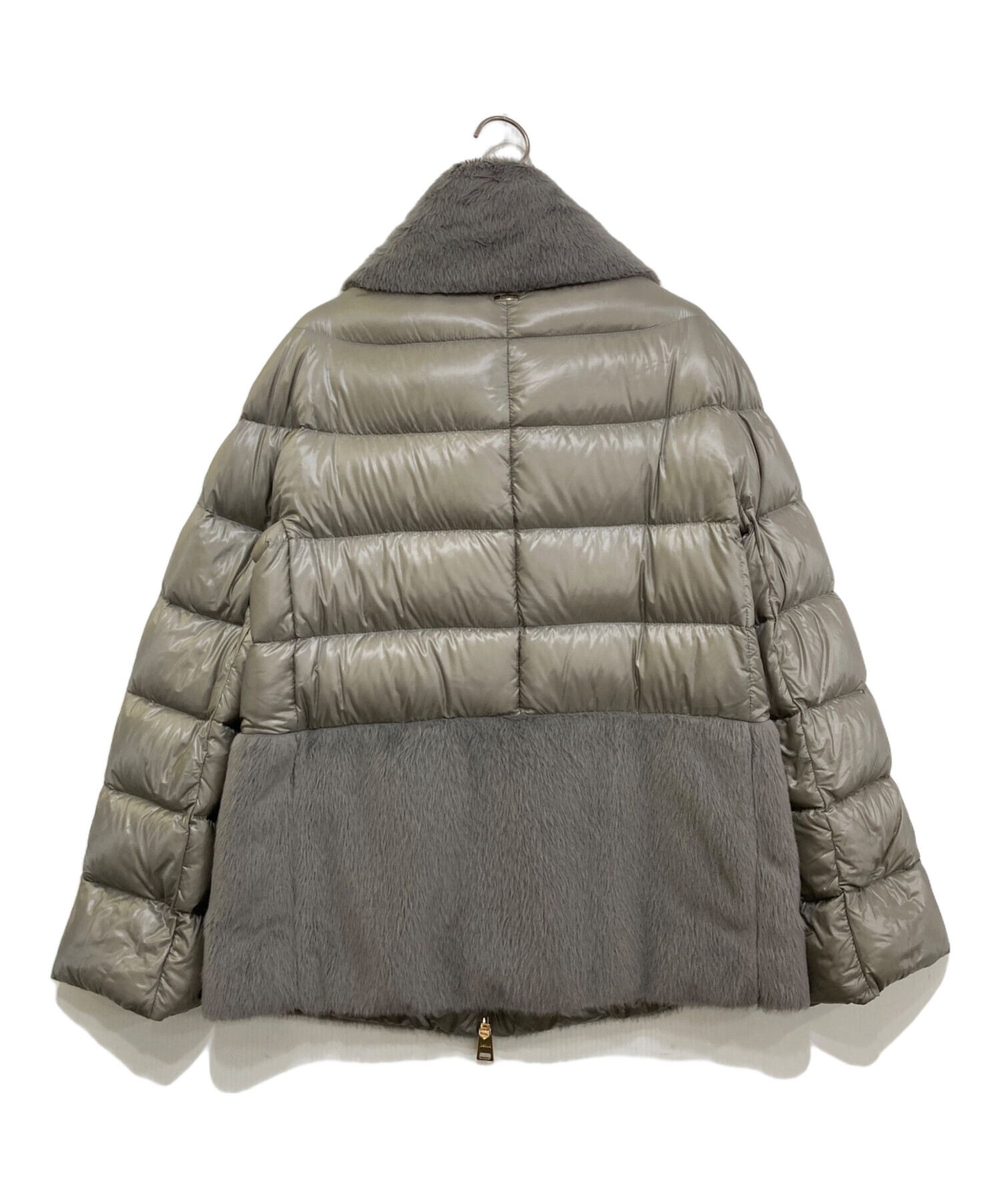 中古・古着通販】HERNO (ヘルノ) エコファー切替ダウンジャケット