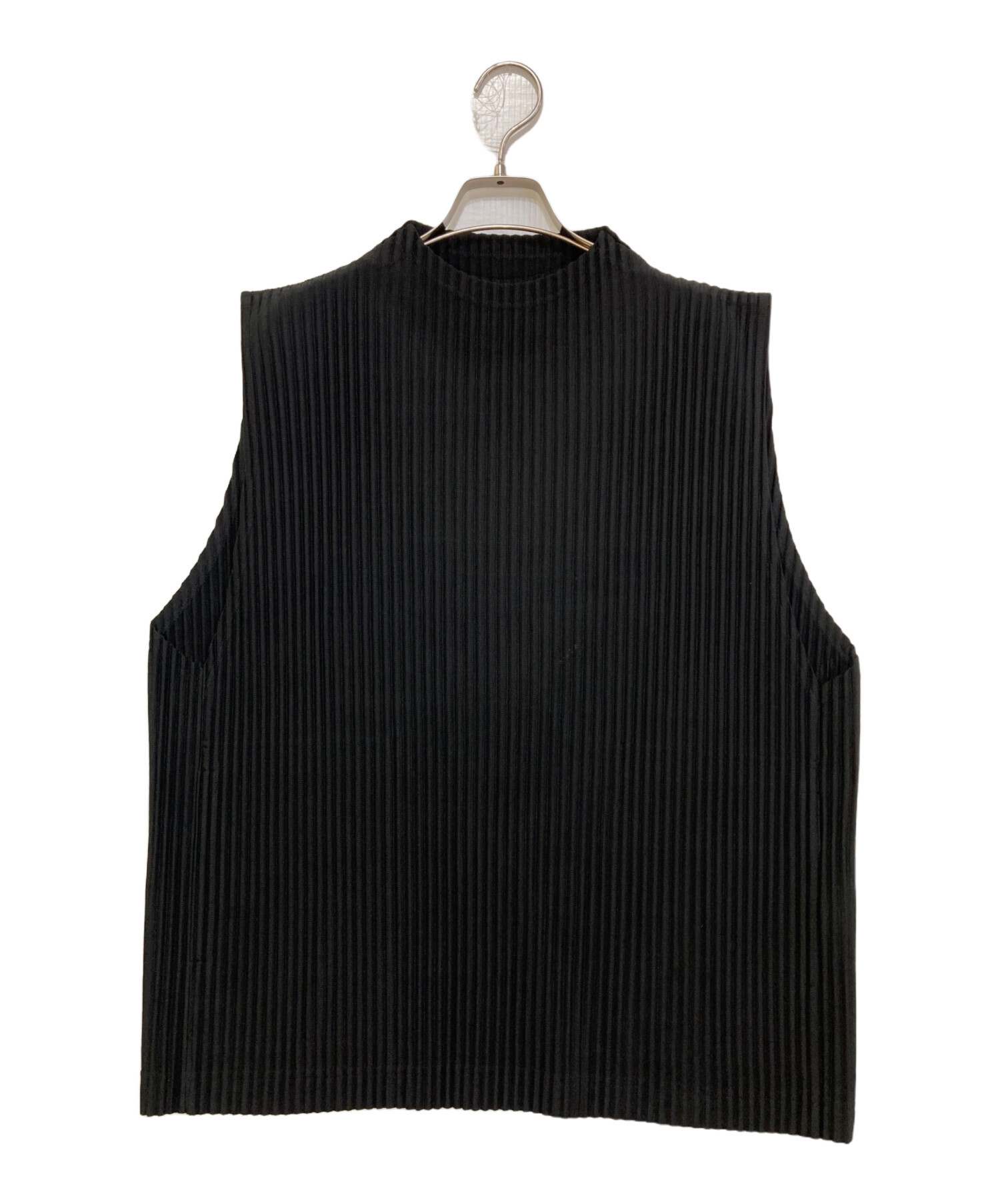HOMME PLISSE オムプリッセ マフラー  黒 【古着】【中古】【送料無料】 中古・古着通販】HOMME PLISSE ISSEY MIYAKE (オムプリッセ イッセイ